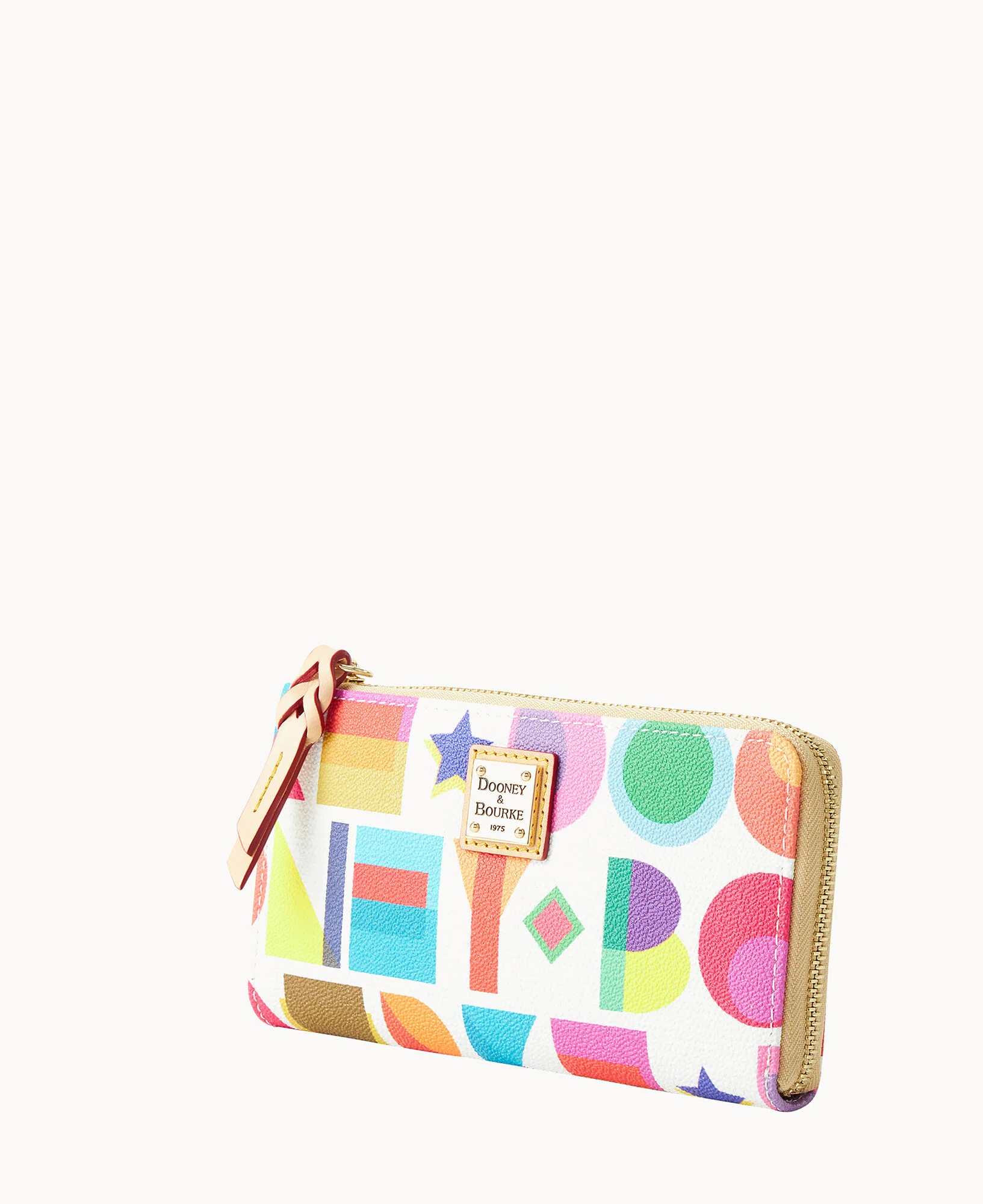 Art Deco Folded Zip Wristlet - Image 5