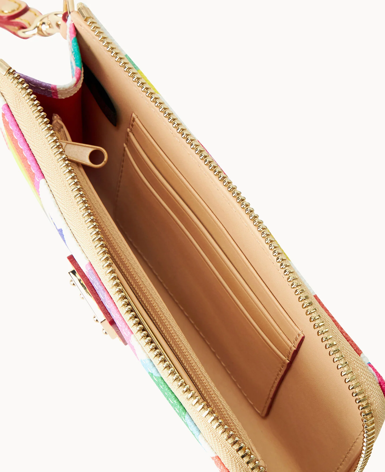 Art Deco Folded Zip Wristlet - Image 6