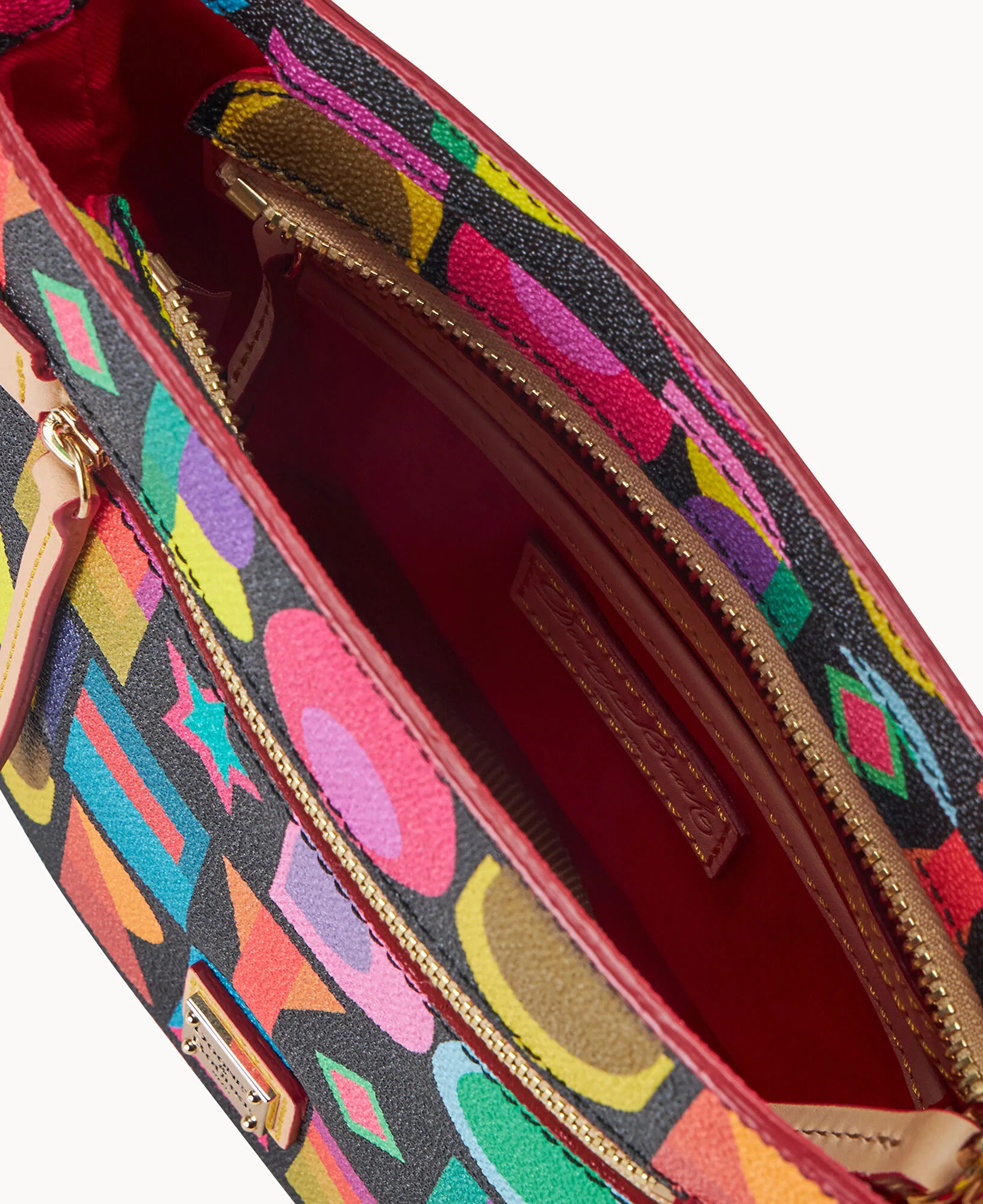 Art Deco Small Zip Crossbody - Image 3