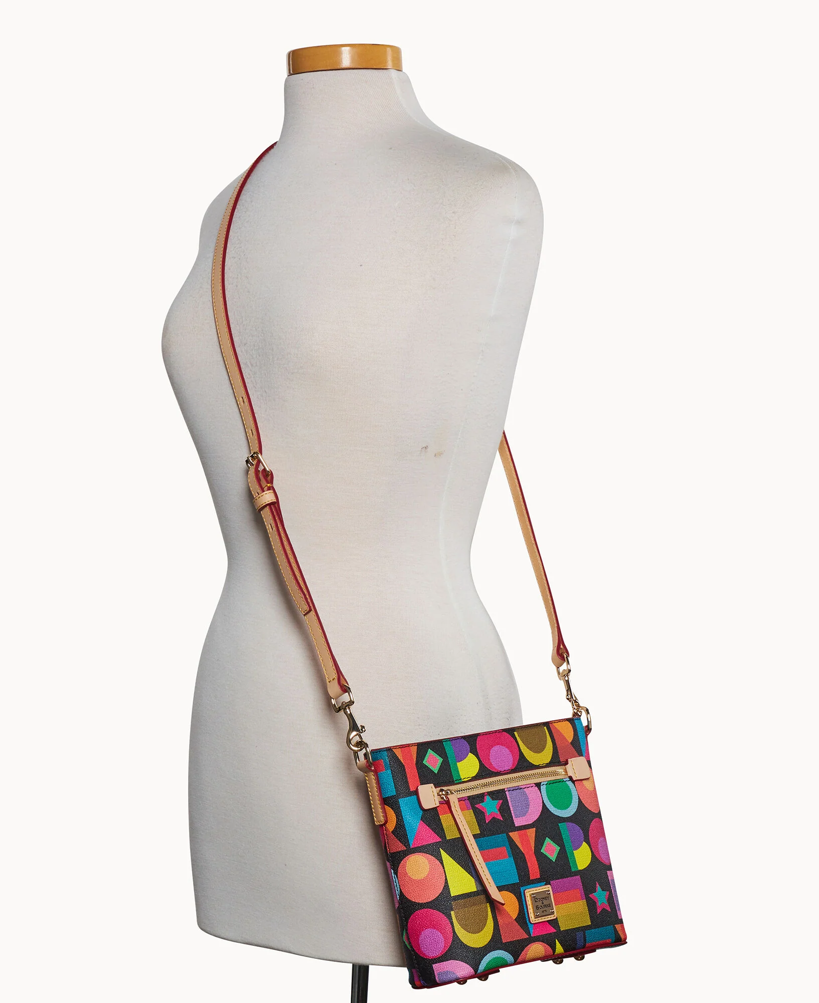 Art Deco Small Zip Crossbody - Image 4
