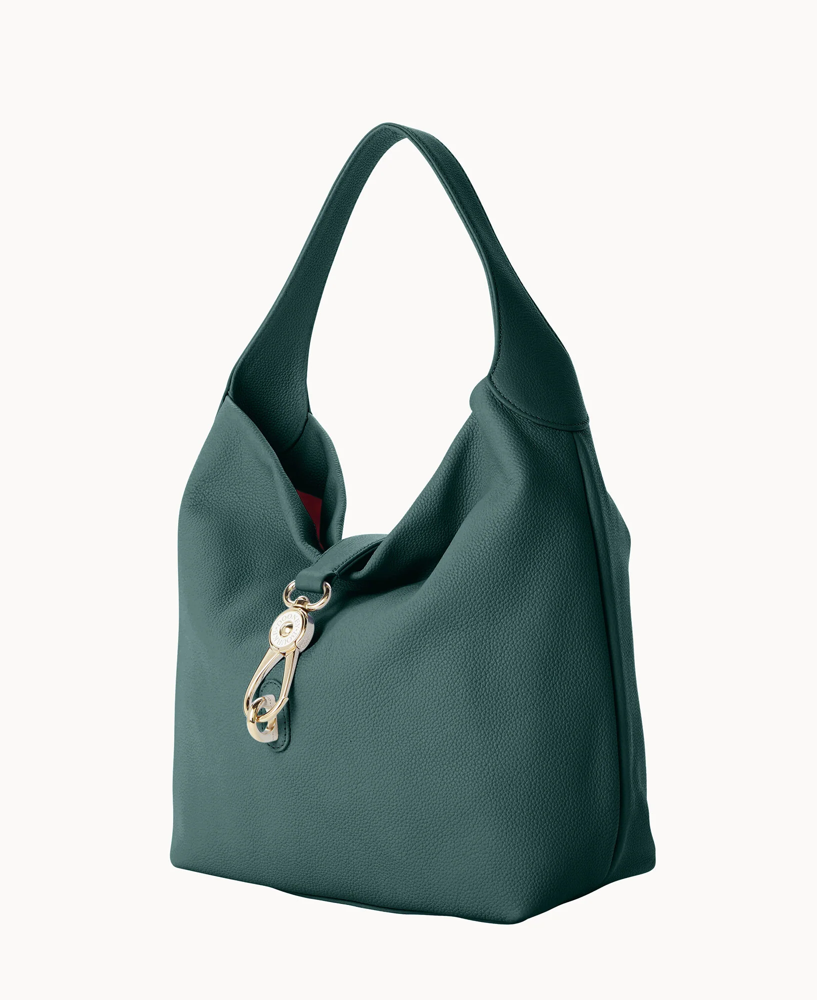 Belvedere Logo Lock Shoulder Bag - Image 6