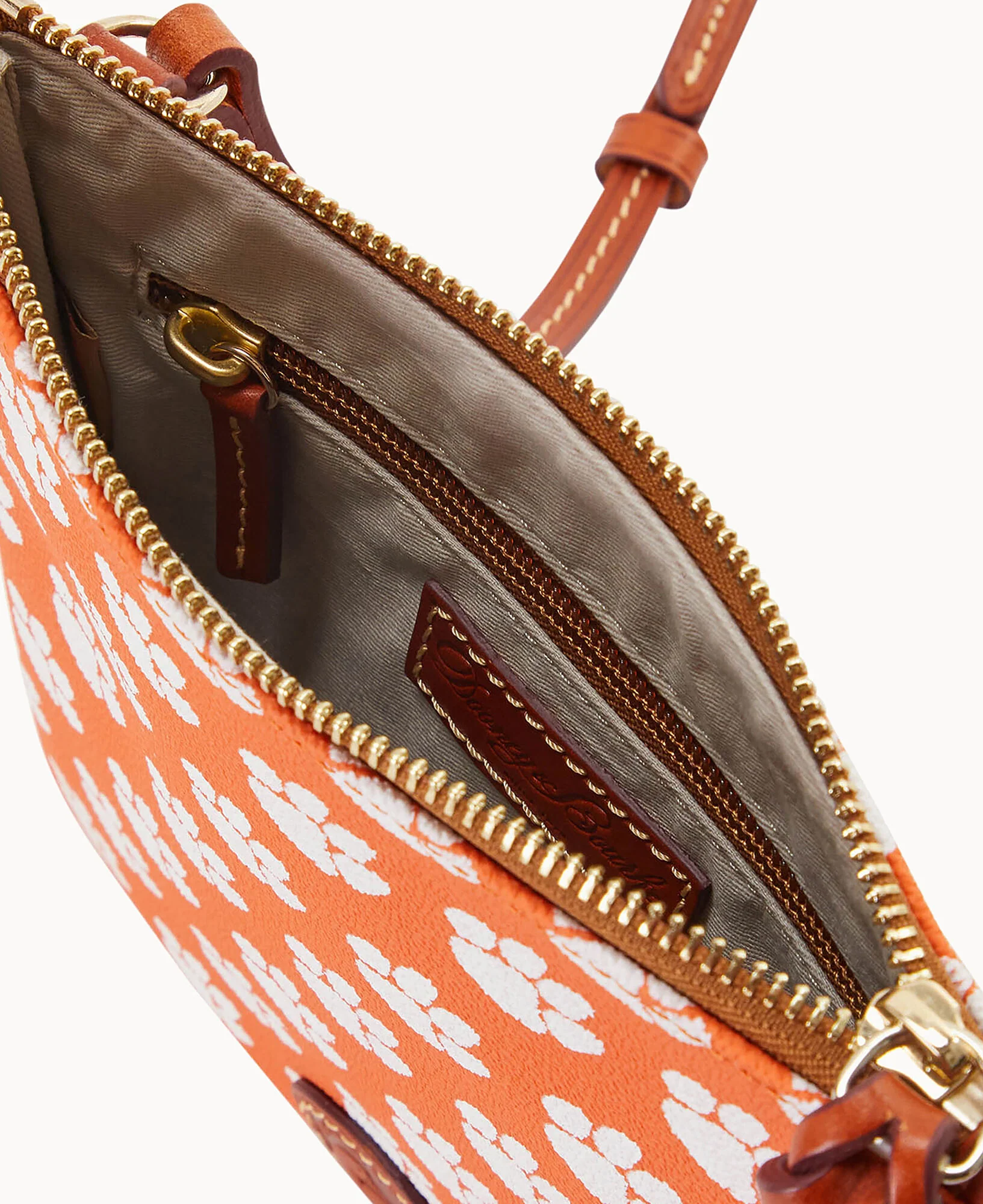 Collegiate Clemson University North South Top Zip Crossbody - Image 3
