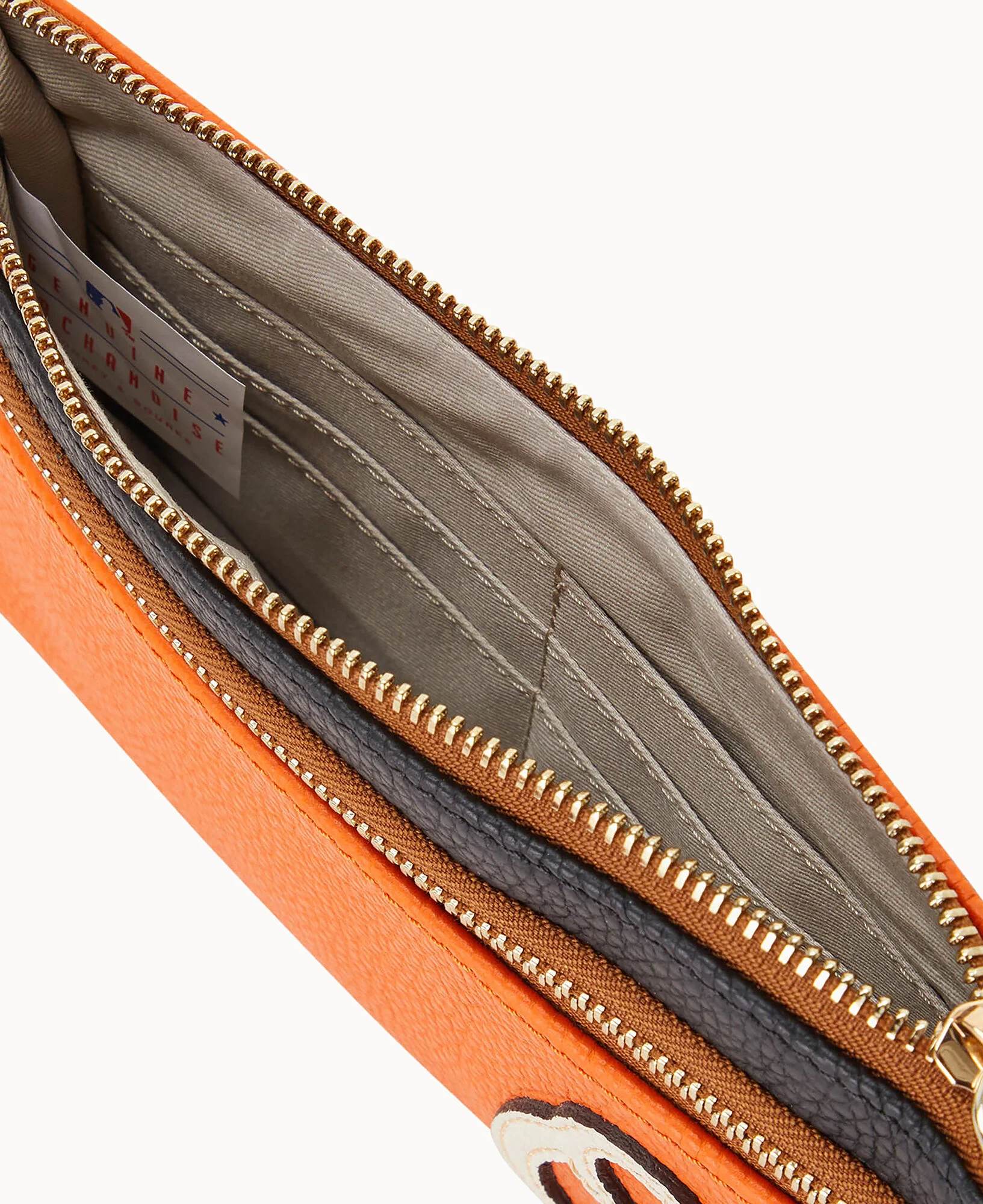 MLB Orioles Double Zip Wristlet - Image 3