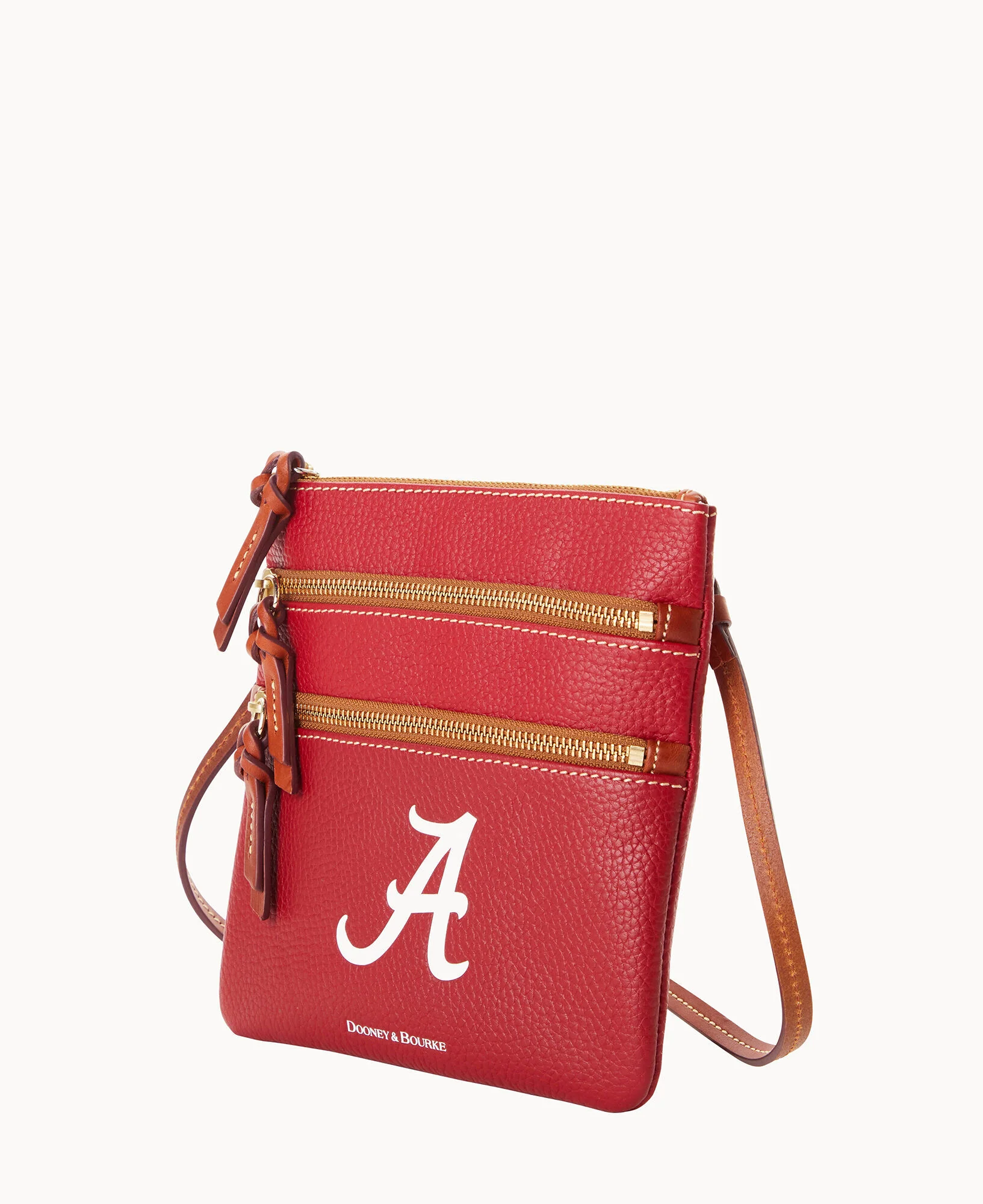 Collegiate University of Alabama Triple Zip Crossbody - Image 2