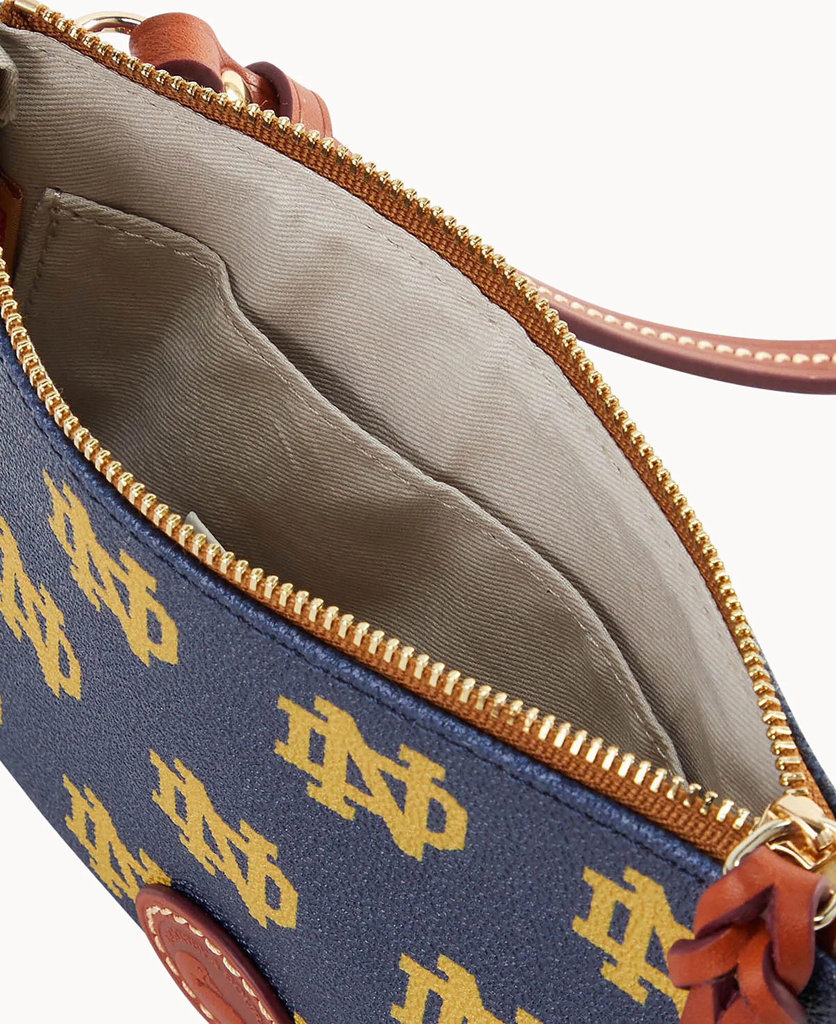 Collegiate University of Notre Dame Top Zip Crossbody - Image 3