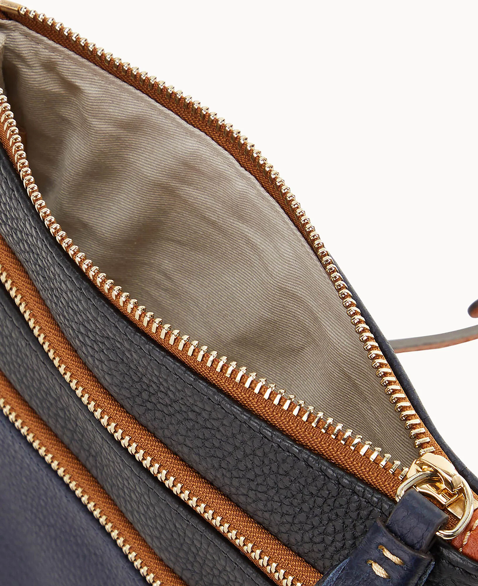 Collegiate University of Notre Dame Triple Zip Crossbody - Image 3