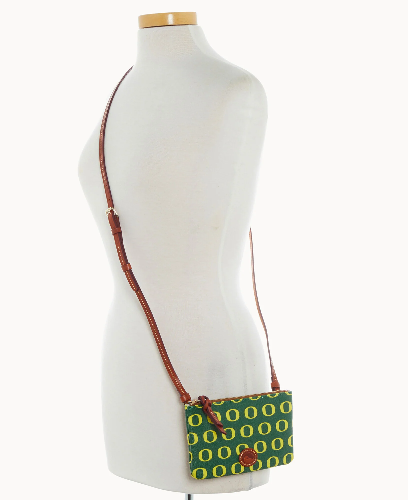 Collegiate University of Oregon Top Zip Crossbody - Image 4