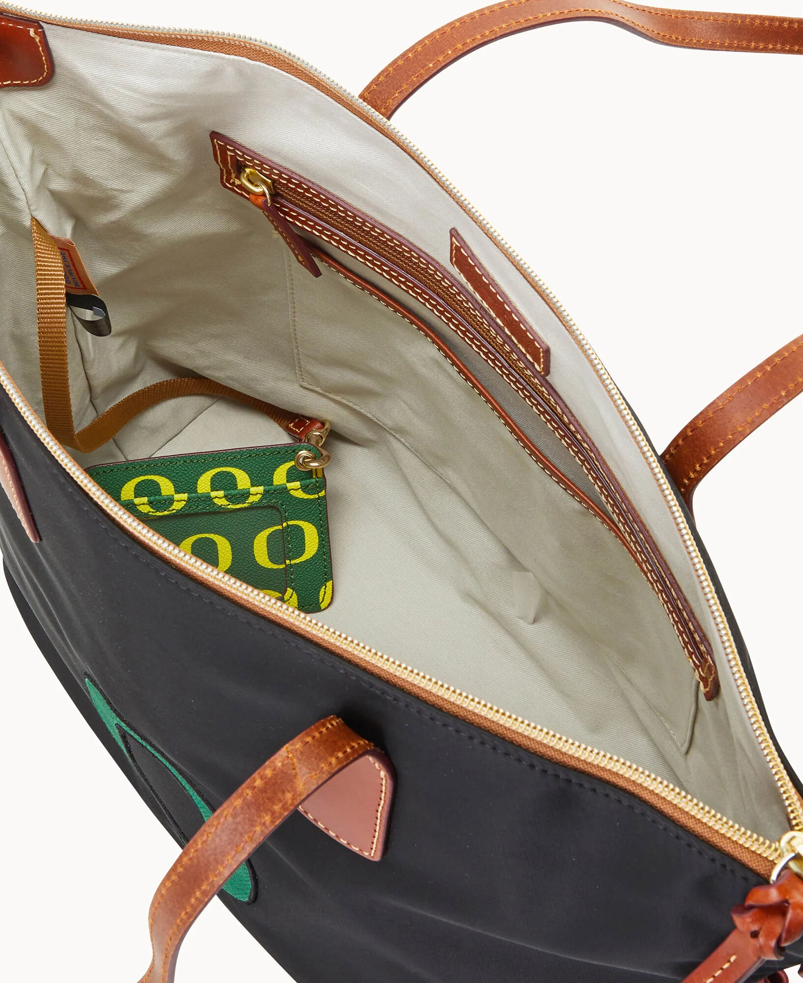 Collegiate University of Oregon Top Zip Tote - Image 3