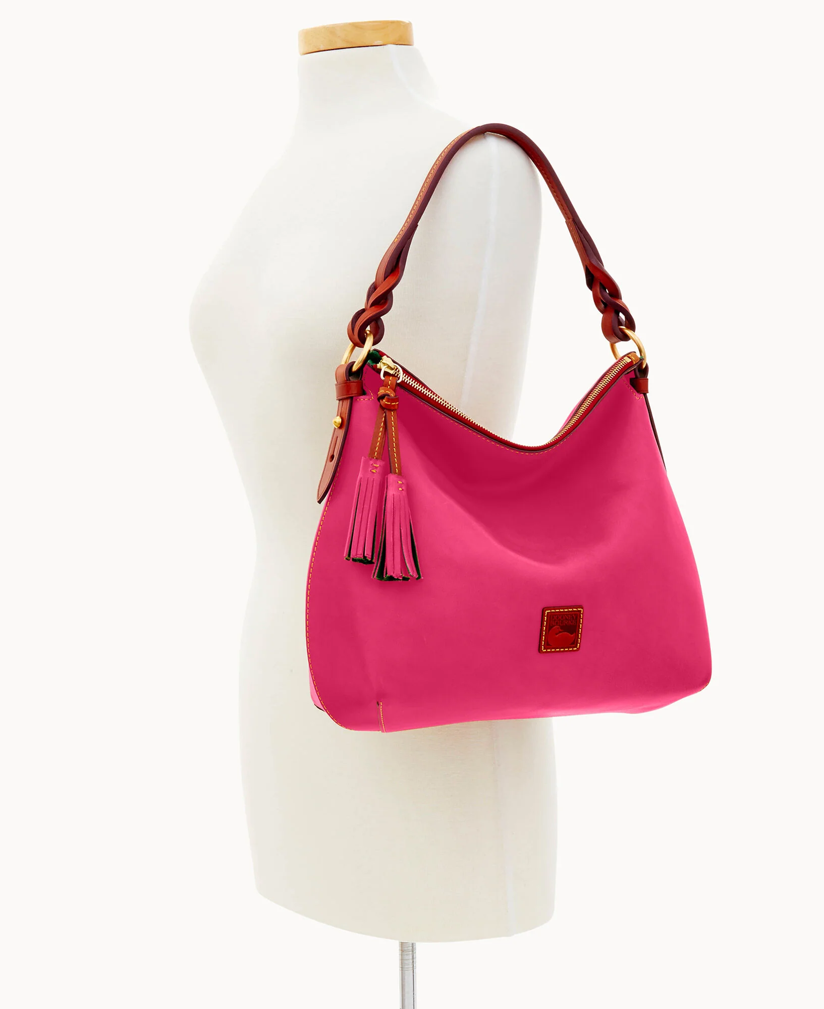 Florentine Twist Strap Hobo - Image 12