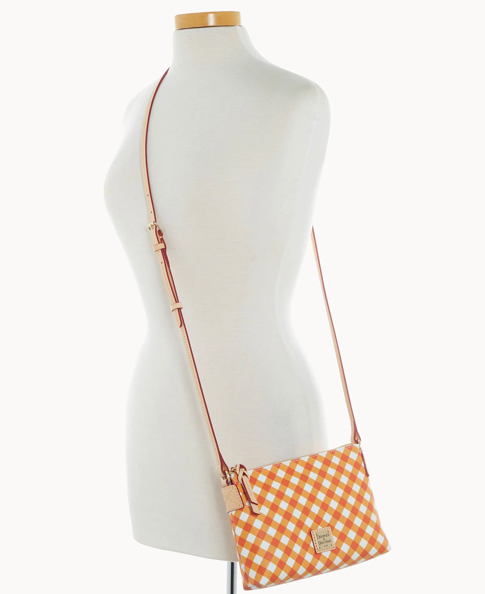 Gingham II Crossbody Pouchette - Image 12