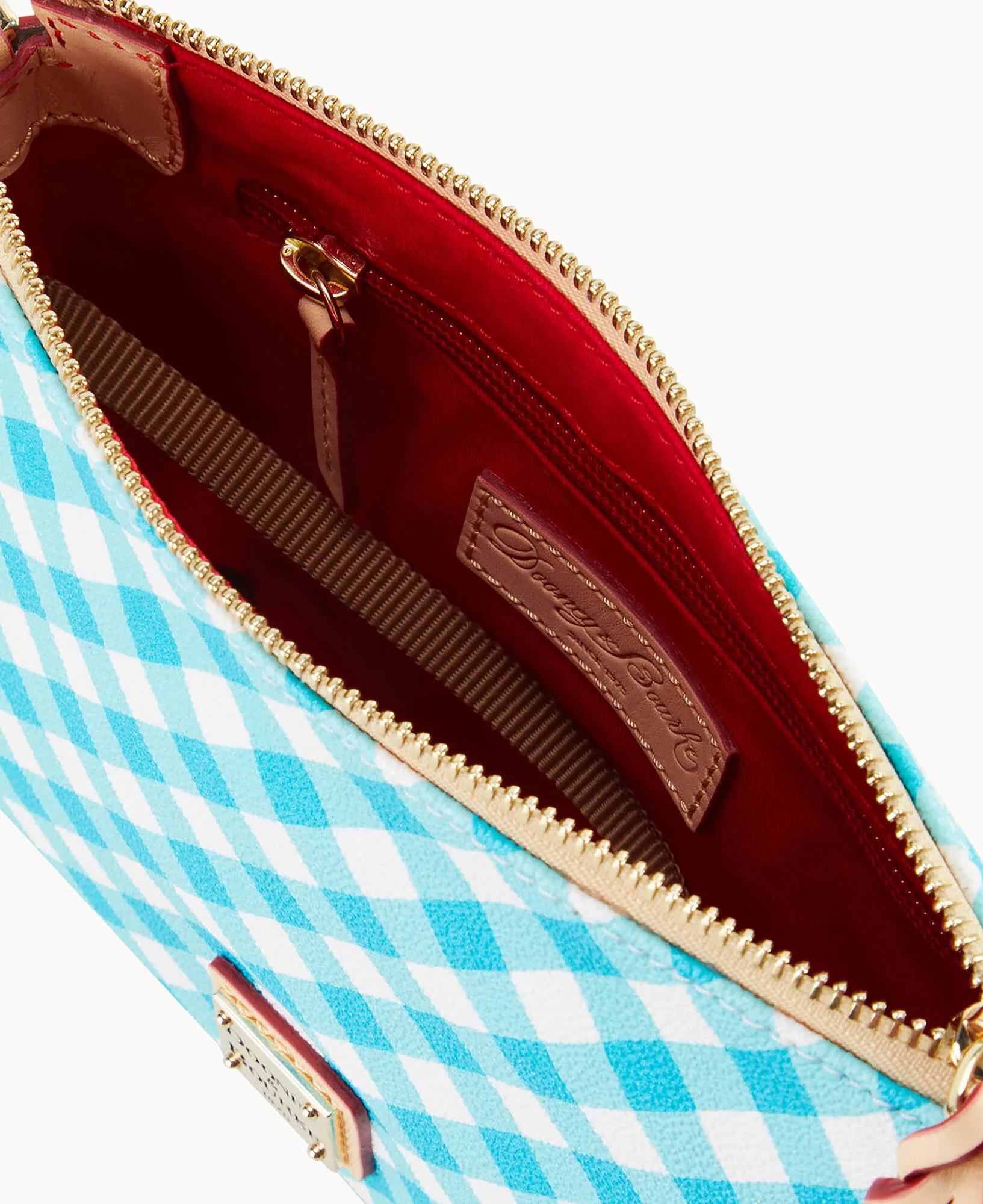Gingham II Crossbody Pouchette - Image 15