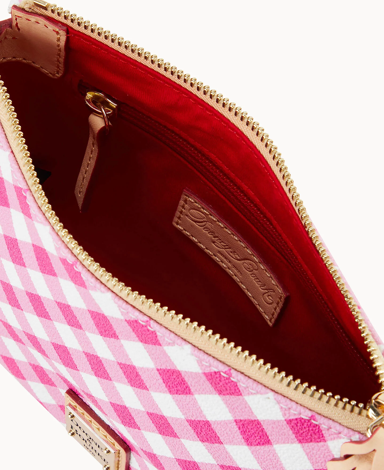 Gingham II Crossbody Pouchette - Image 7
