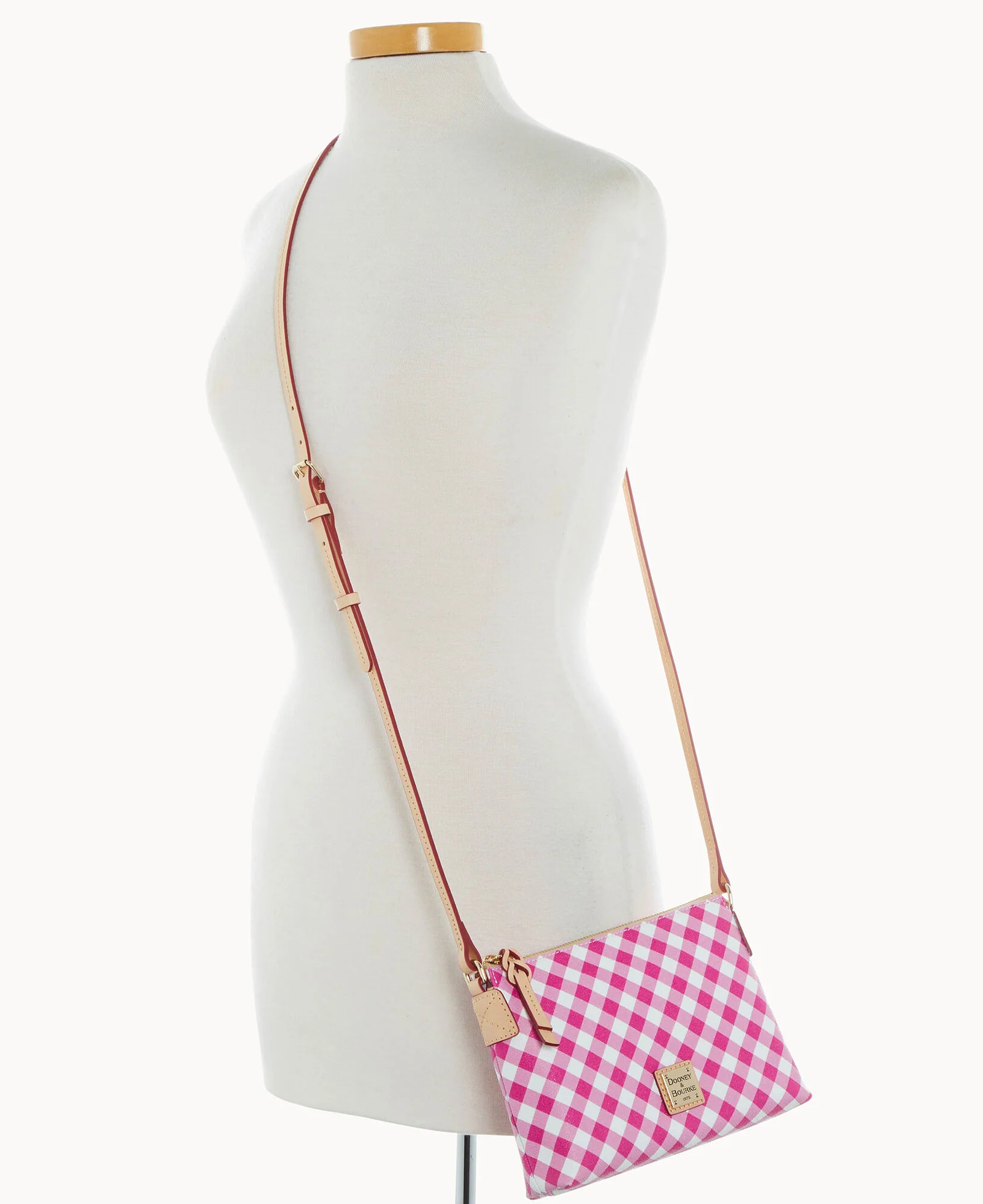Gingham II Crossbody Pouchette - Image 8