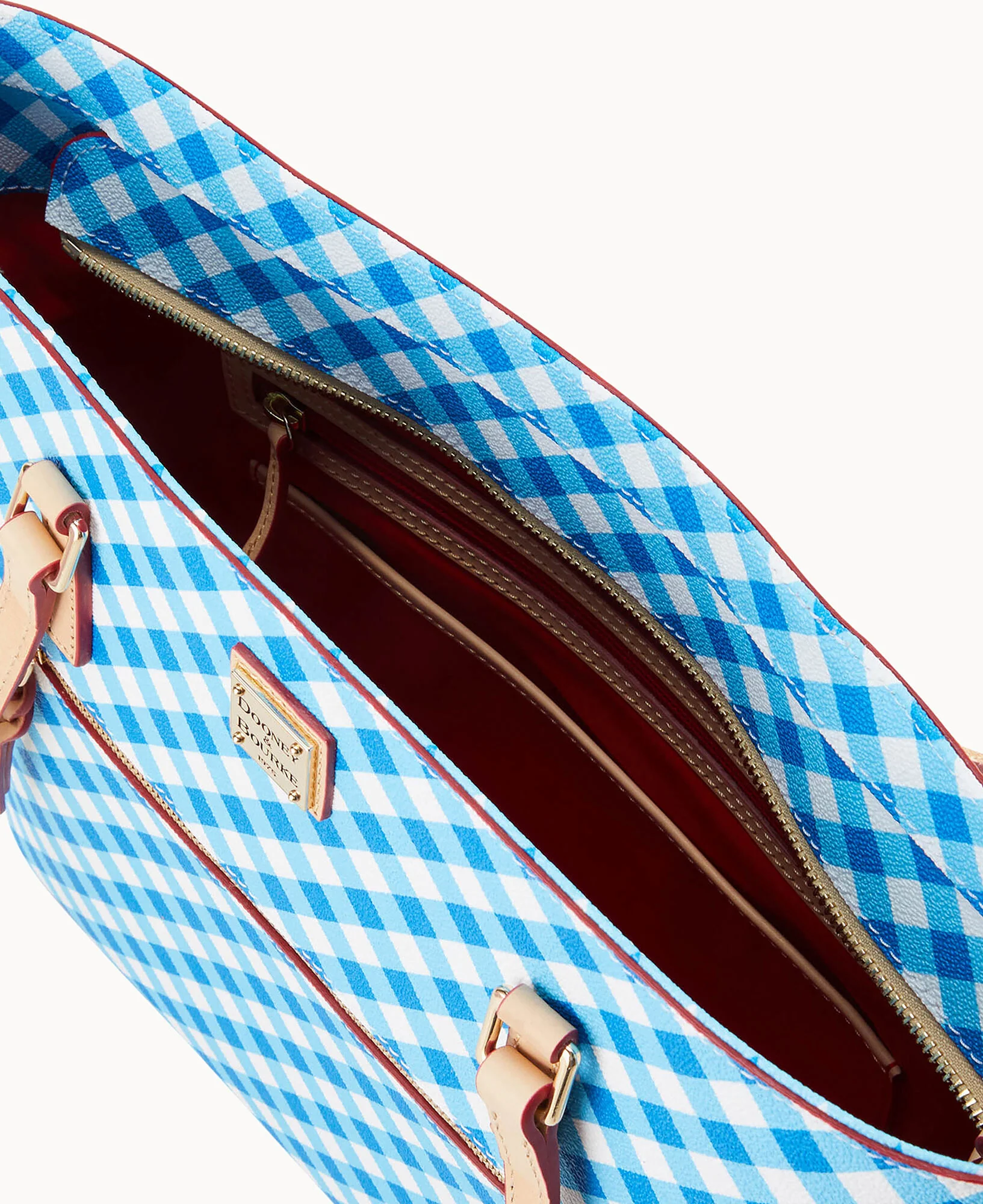 Gingham II Large Shopper - Image 11
