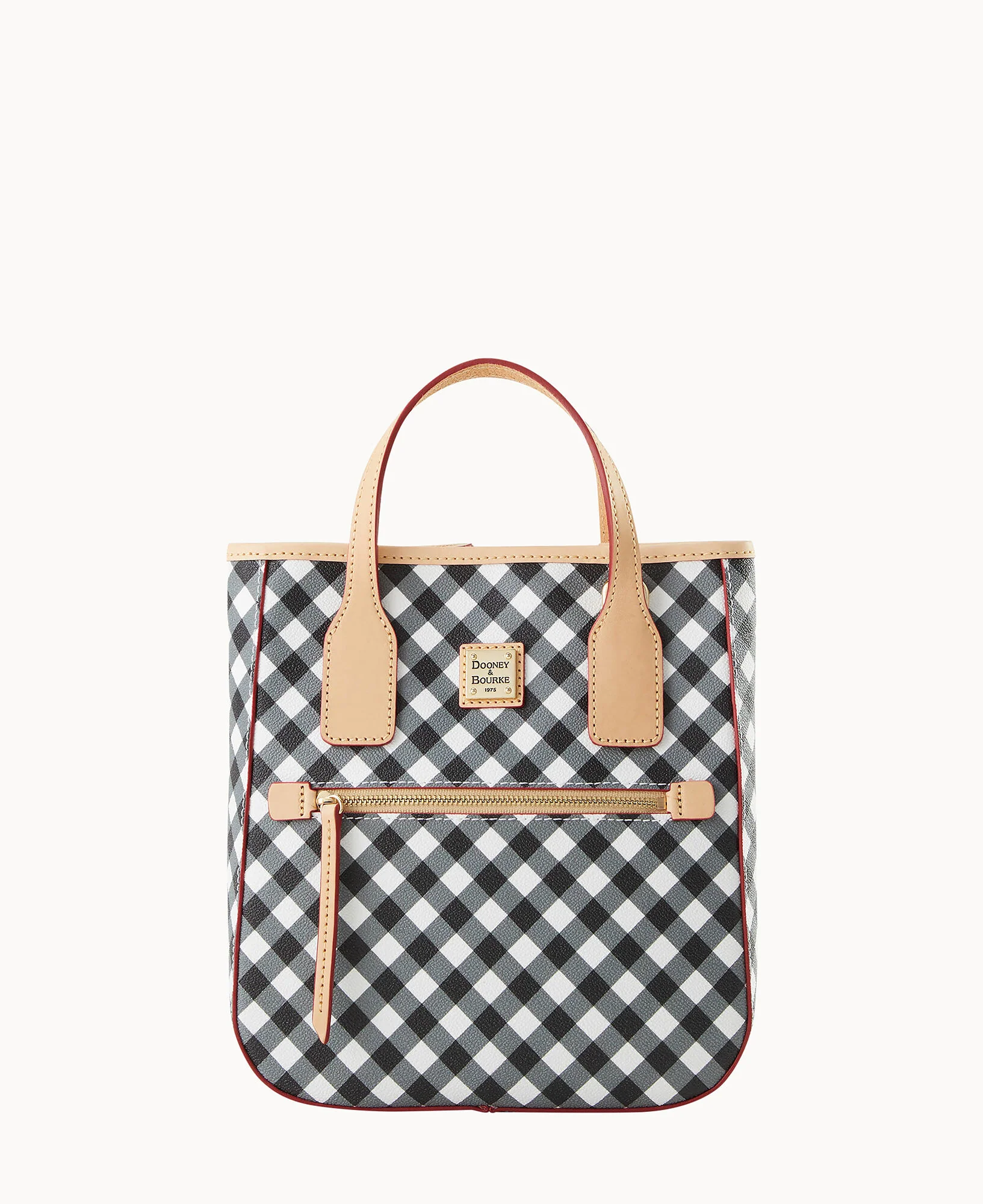 Gingham II Small Handle Tote - Image 4