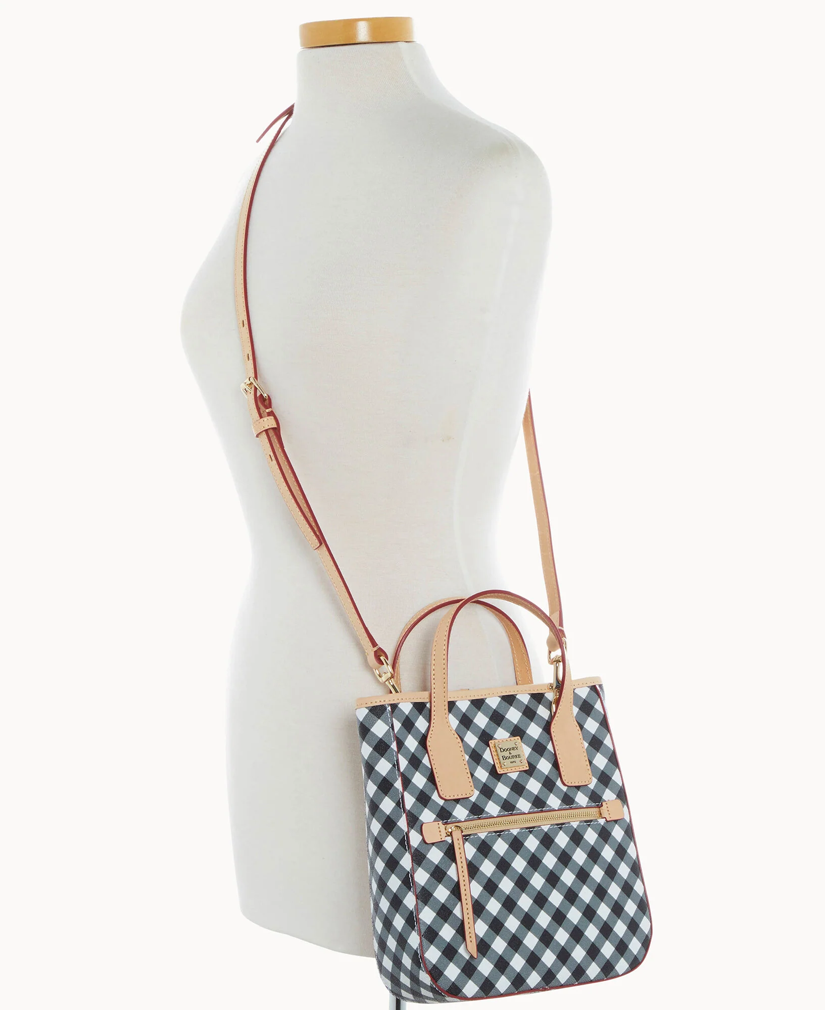 Gingham II Small Handle Tote - Image 7