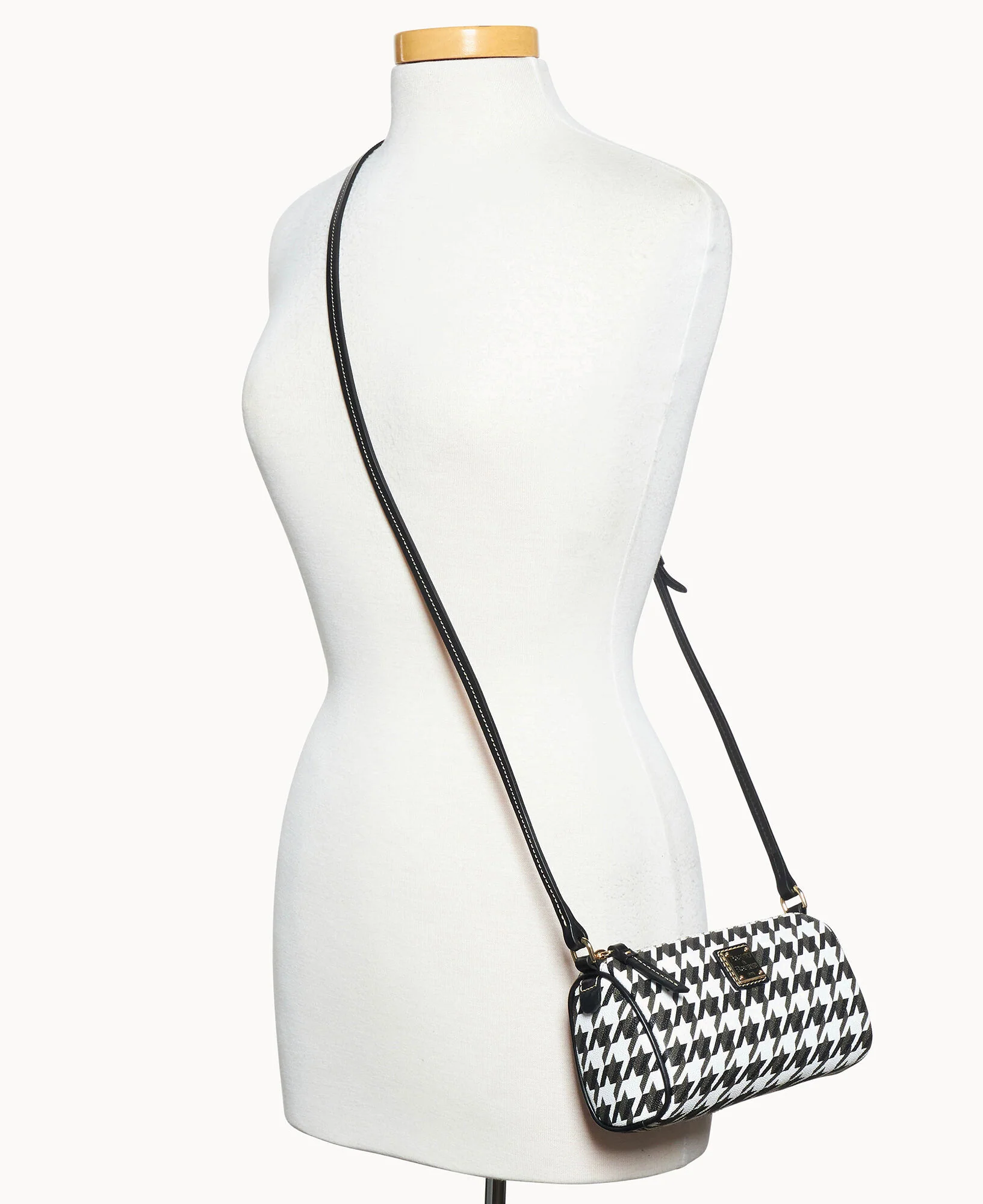Houndstooth Buffy Crossbody - Image 4