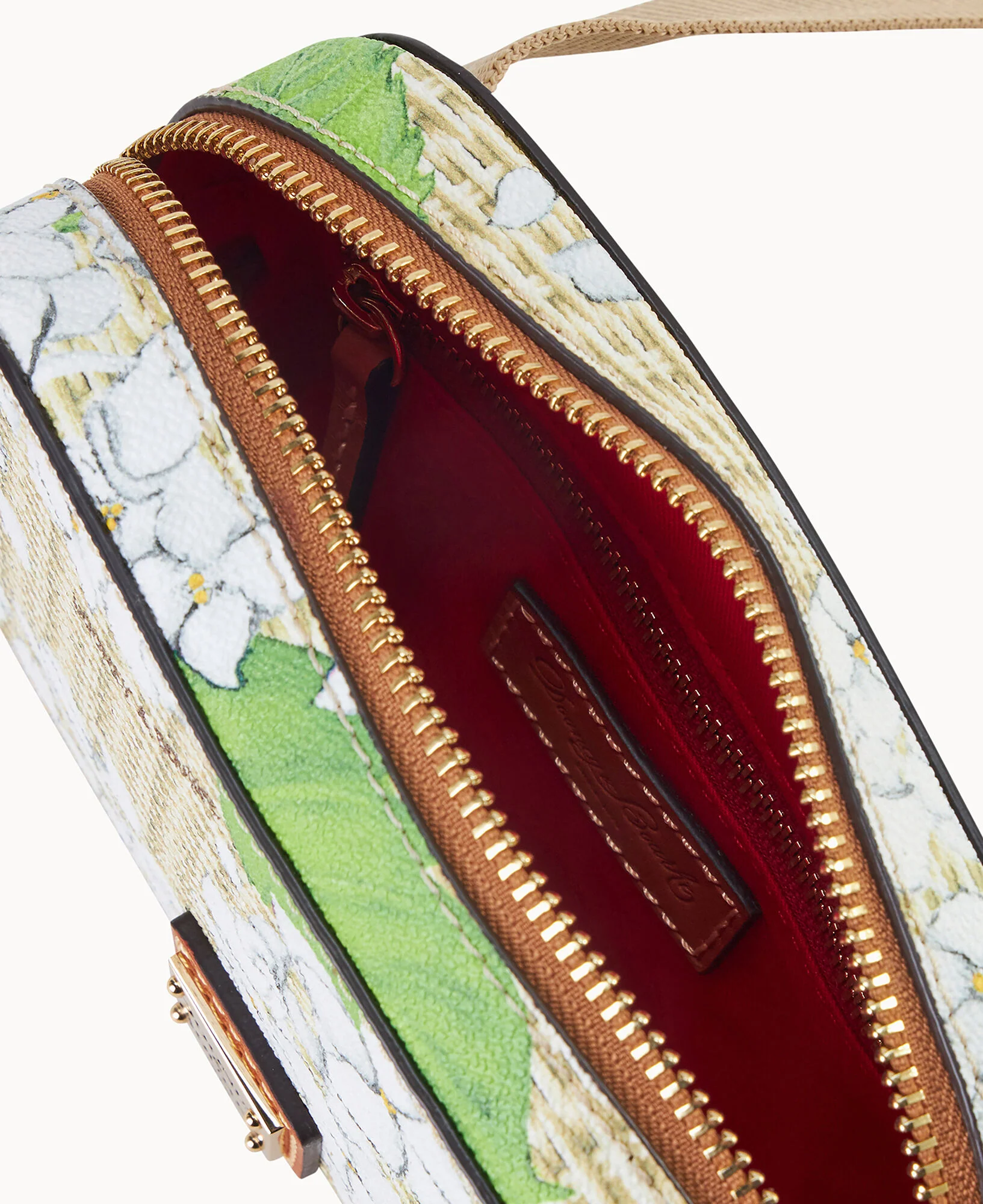 Hydrangea Basketweave Belt Bag - Image 3