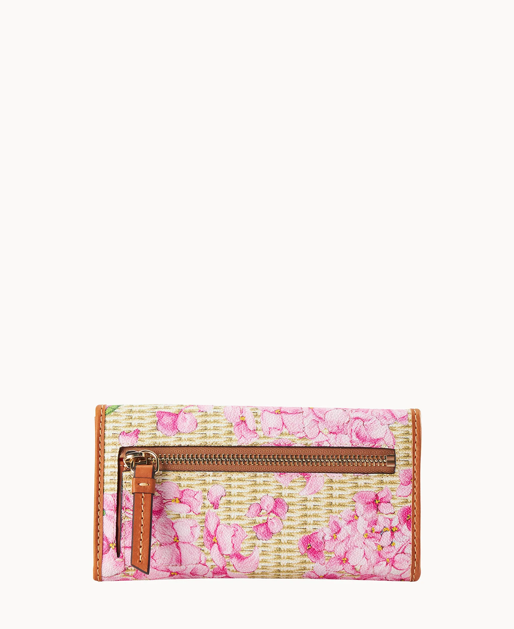 Hydrangea Basketweave Continental Clutch - Image 4