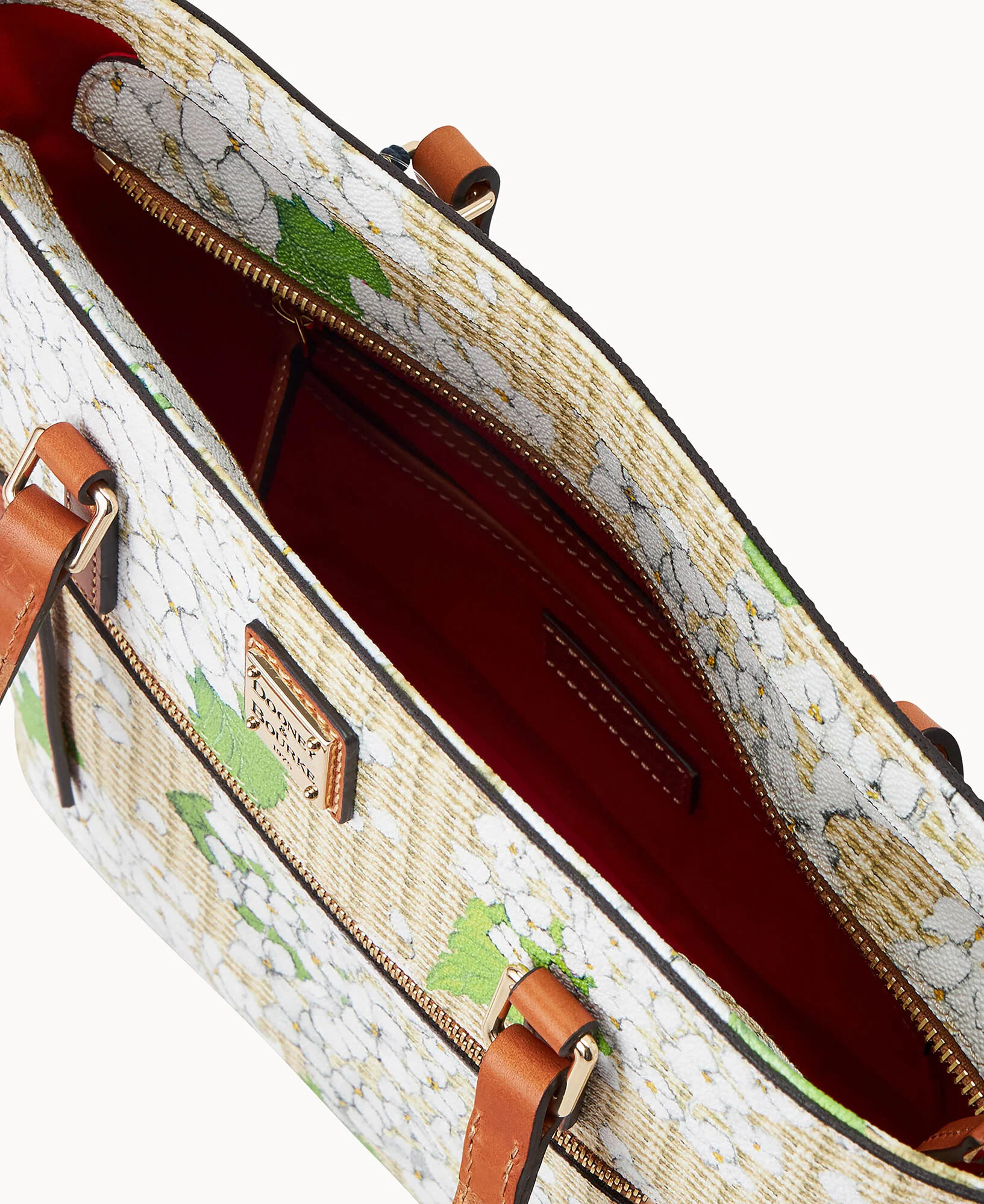Hydrangea Basketweave Shopper - Image 11