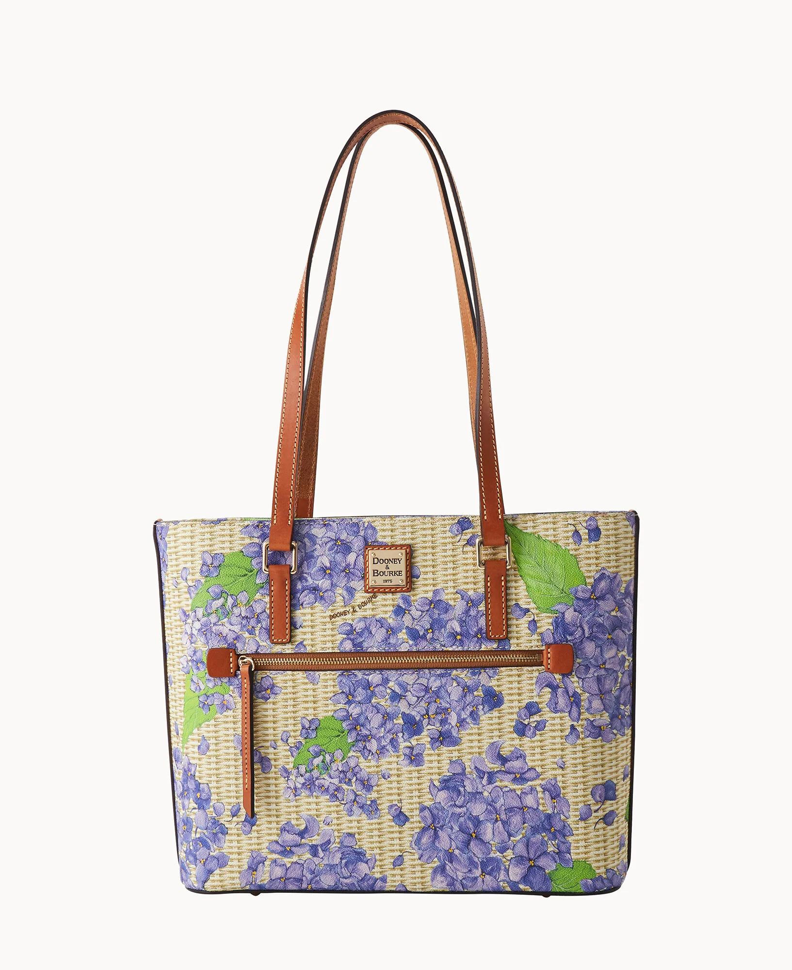 Hydrangea Basketweave Shopper - Image 5