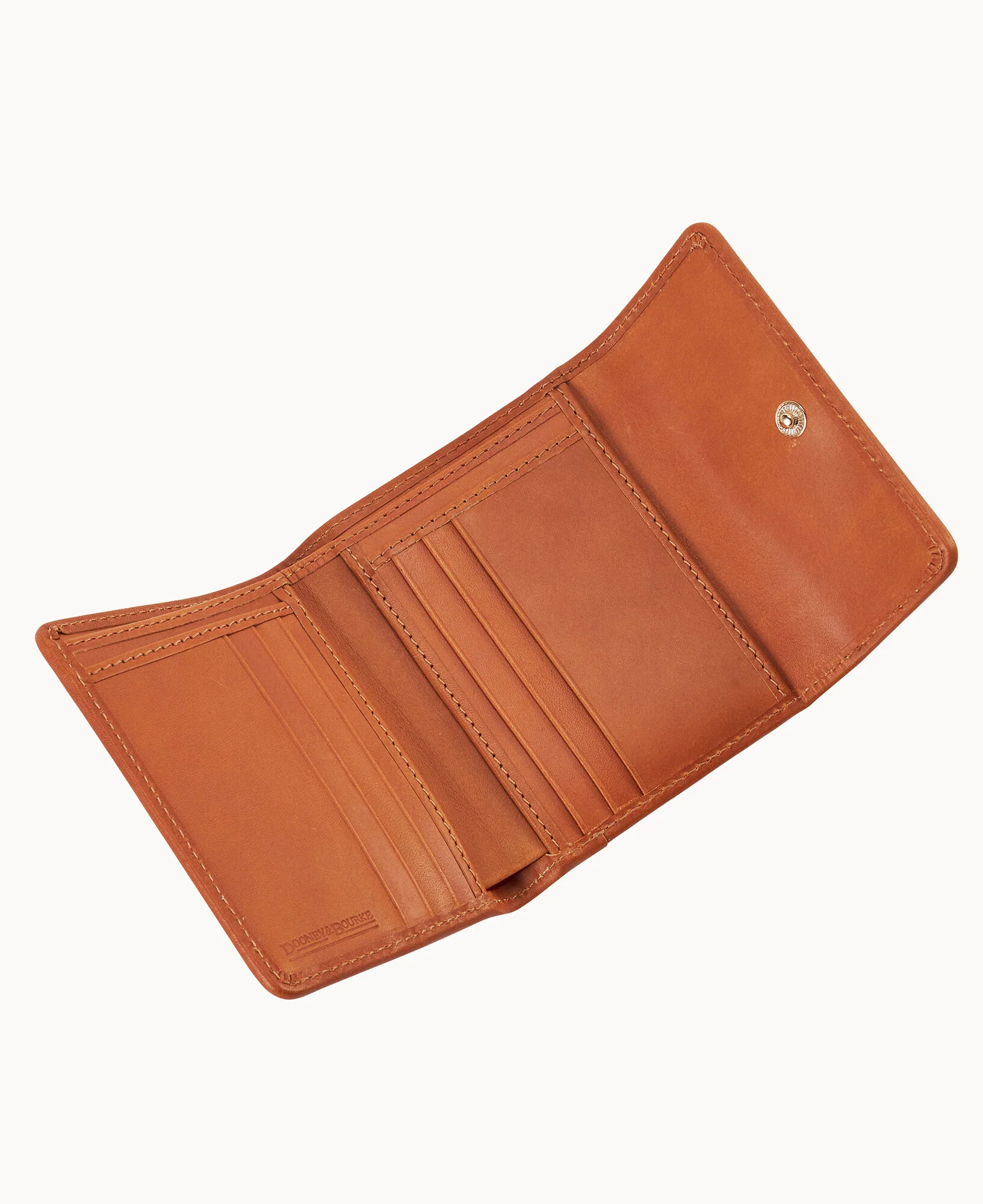Hydrangea Basketweave Small Flap Wallet - Image 11