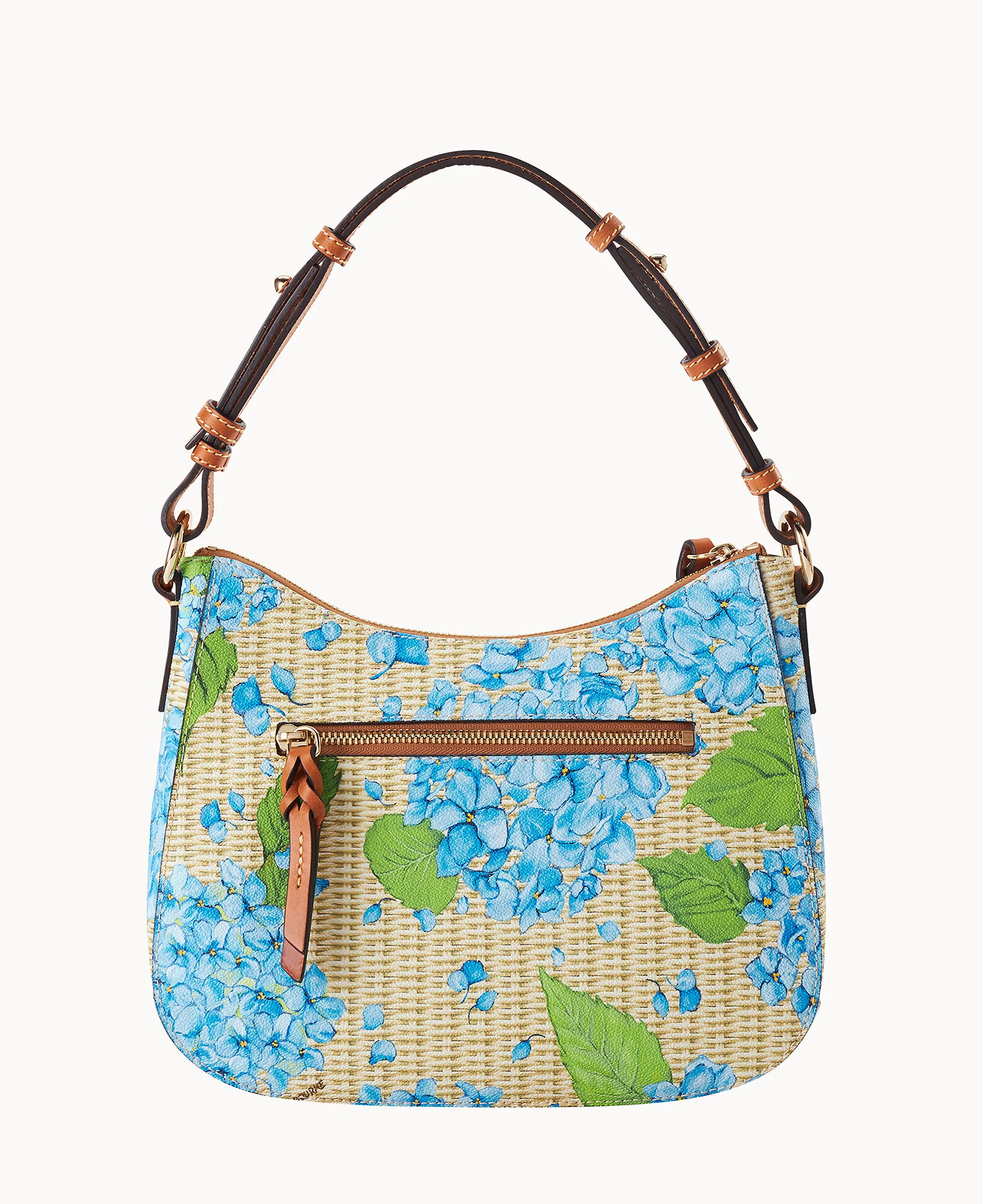 Hydrangea Basketweave Small Kiley Hobo - Image 14