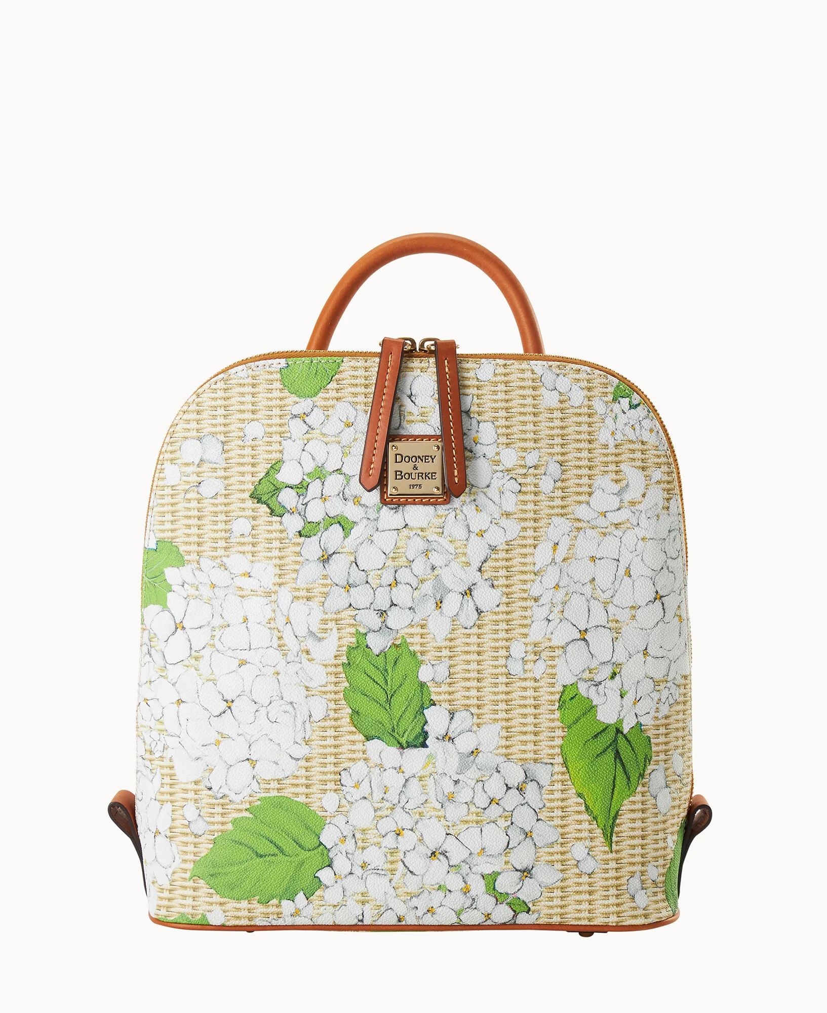 Hydrangea Basketweave Zip Pod Backpack - Image 13
