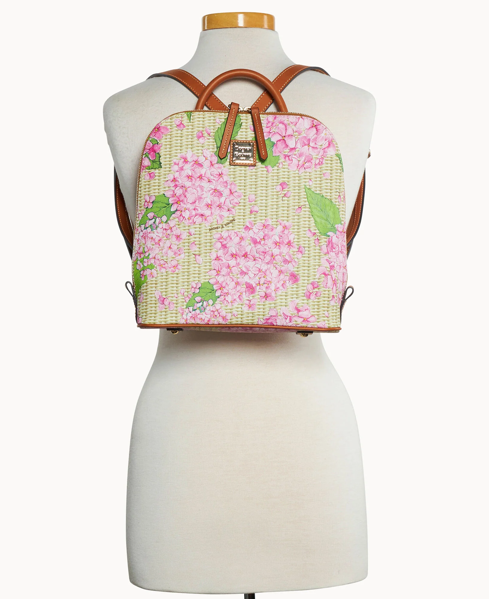 Hydrangea Basketweave Zip Pod Backpack - Image 4