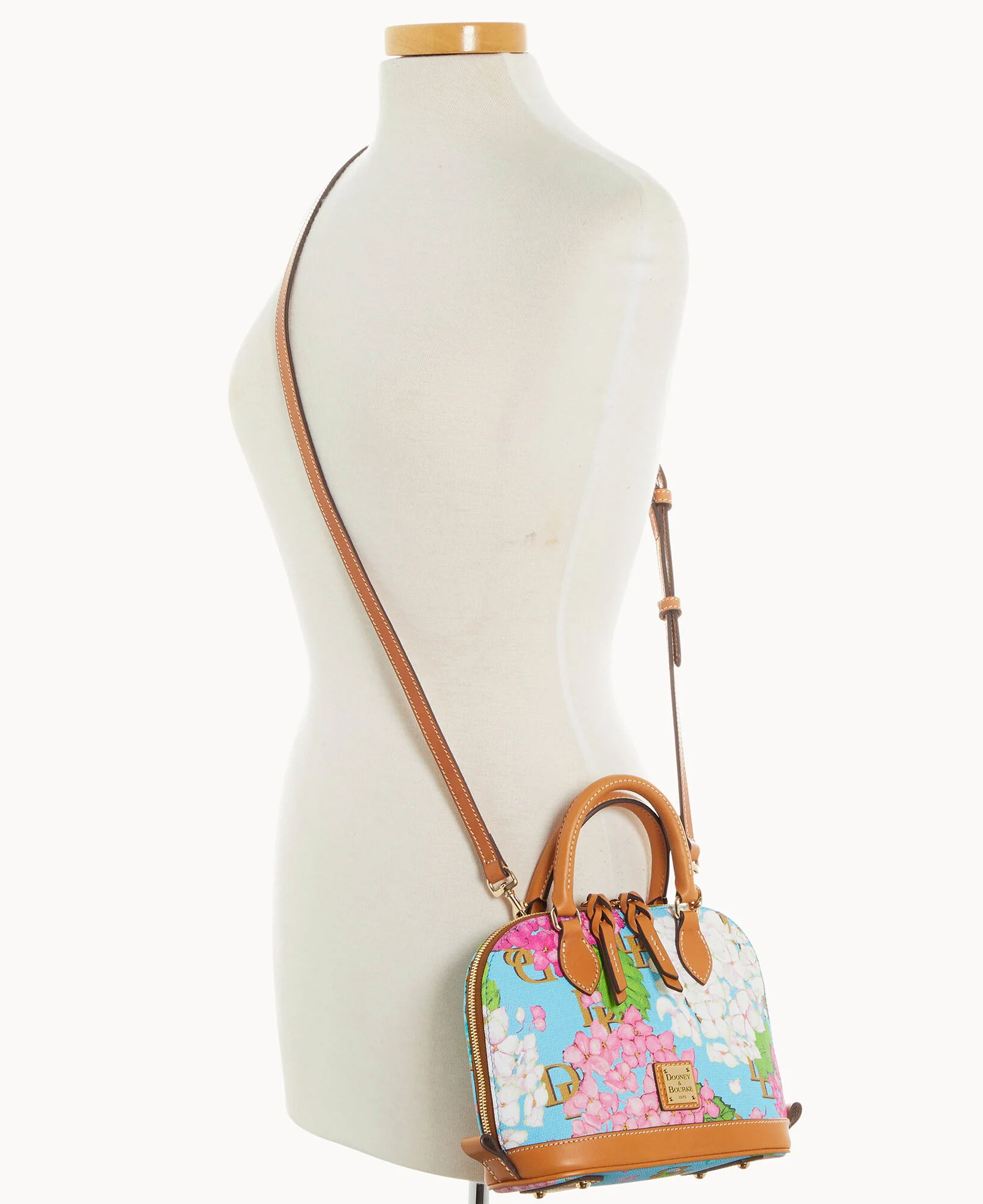 Hydrangea Monogram Bitsy Bag - Image 4