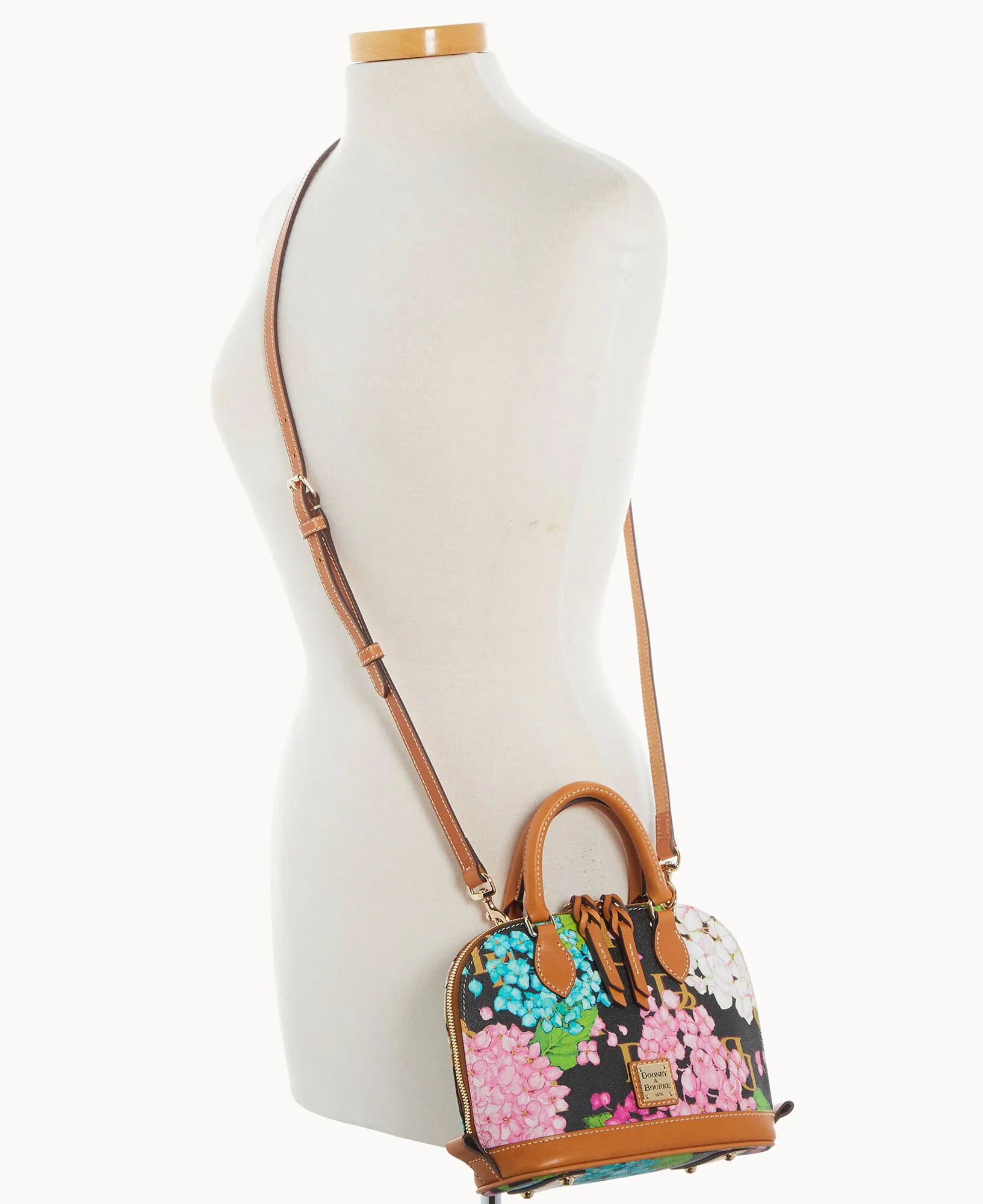 Hydrangea Monogram Bitsy Bag - Image 8