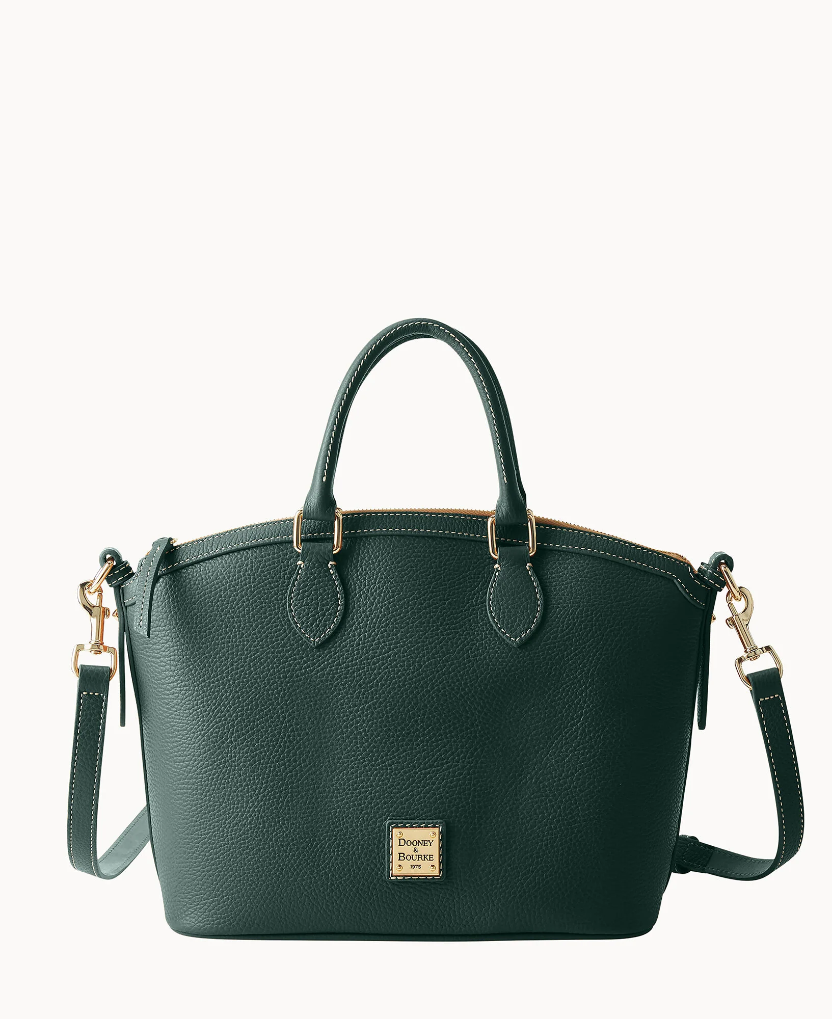 Lucca Leather Domed Satchel - Image 21