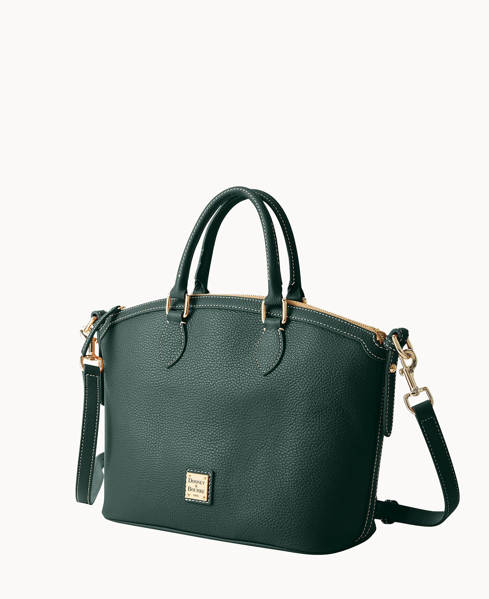 Lucca Leather Domed Satchel - Image 22