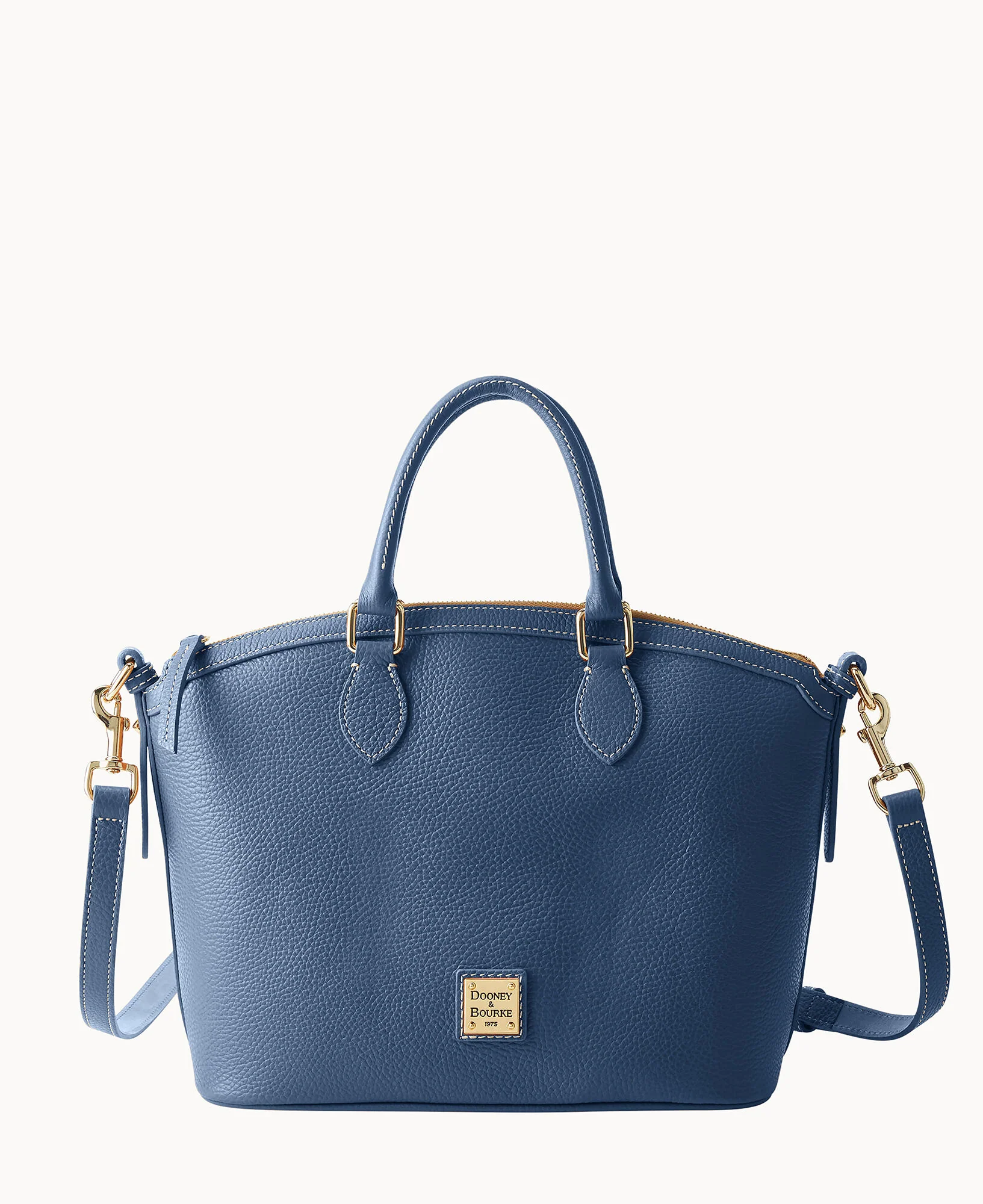 Lucca Leather Domed Satchel - Image 25