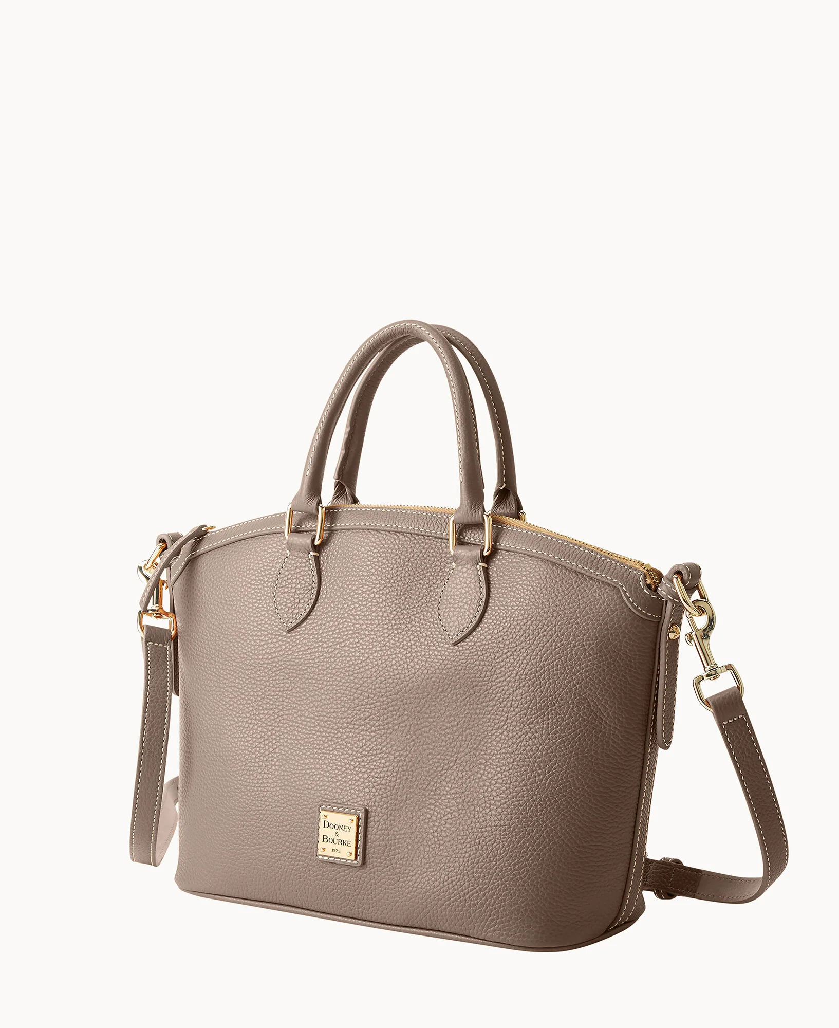 Lucca Leather Domed Satchel - Image 30