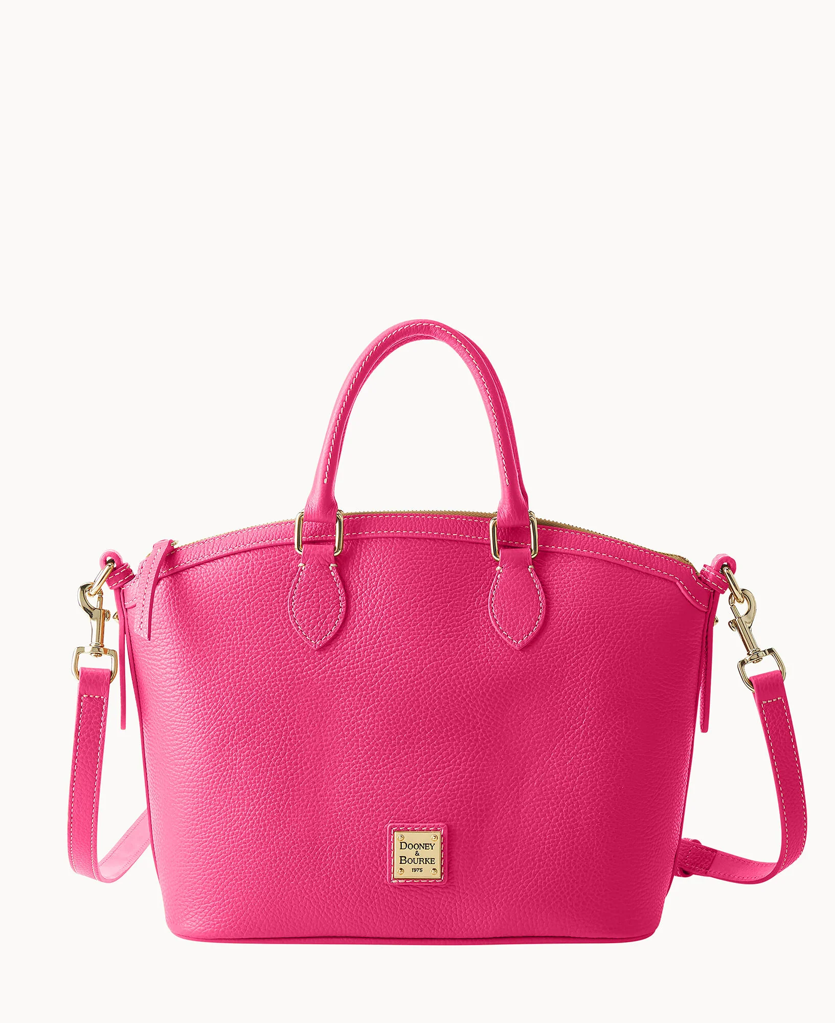 Lucca Leather Domed Satchel - Image 33