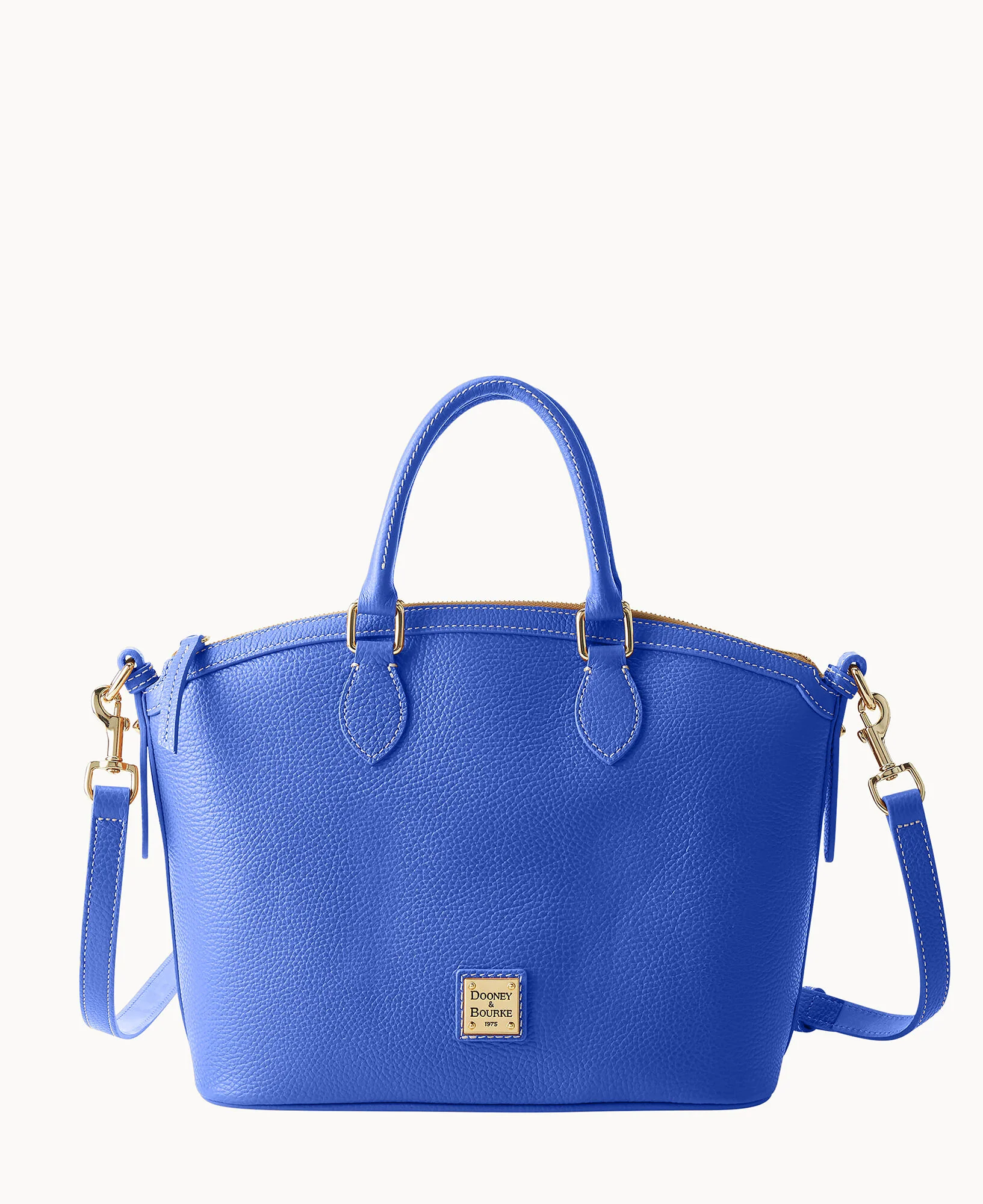 Lucca Leather Domed Satchel - Image 37