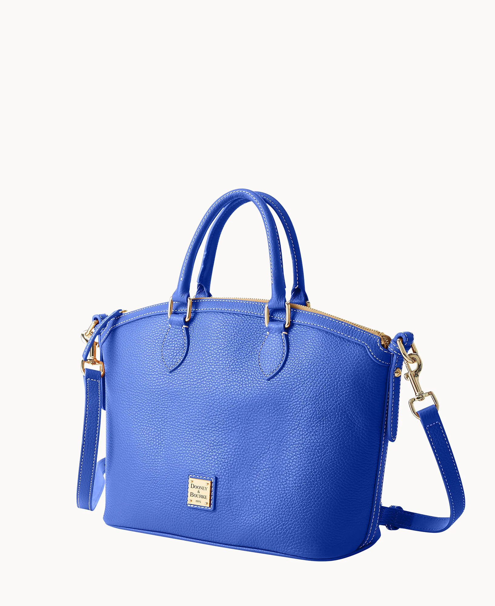 Lucca Leather Domed Satchel - Image 38