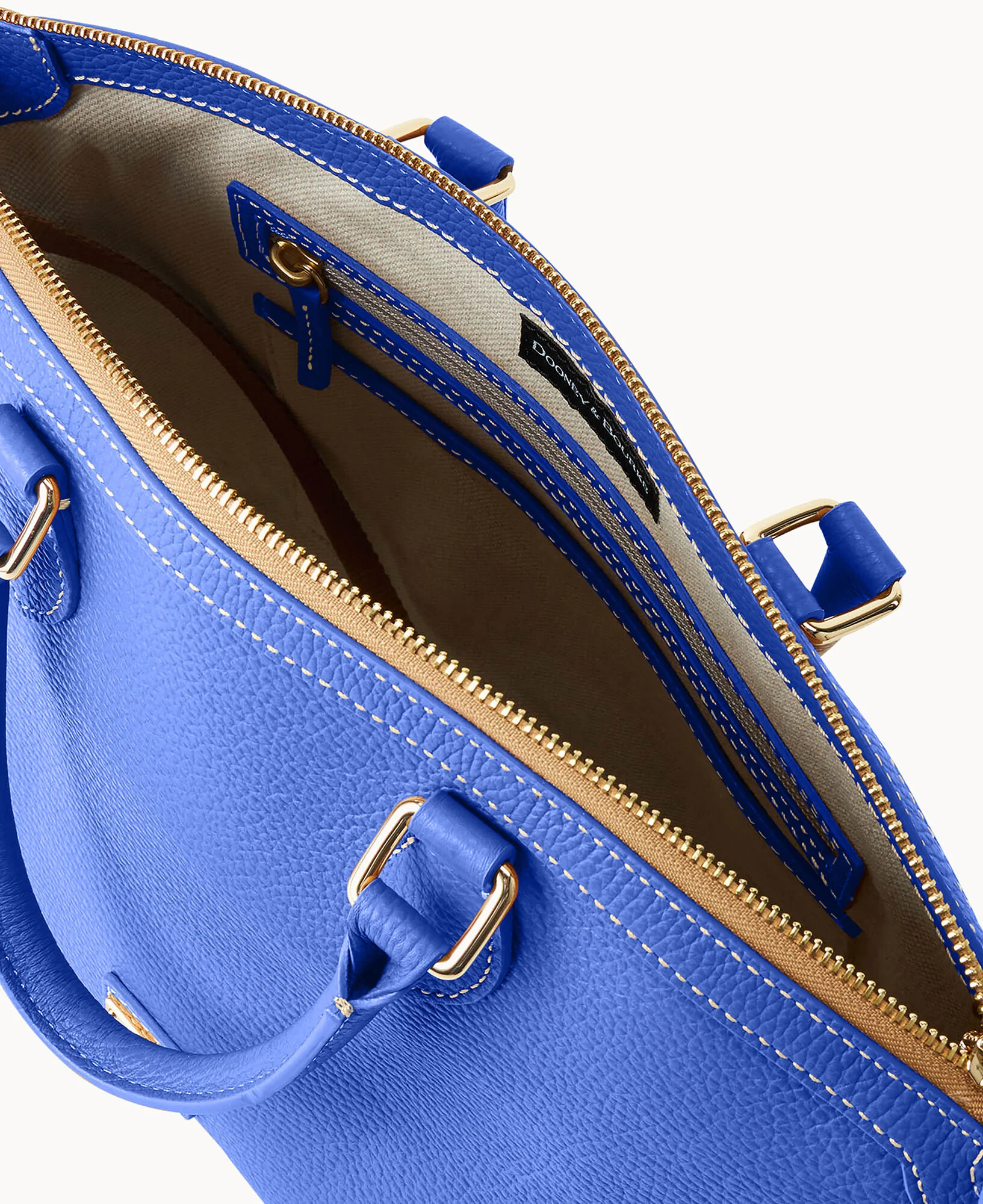 Lucca Leather Domed Satchel - Image 39