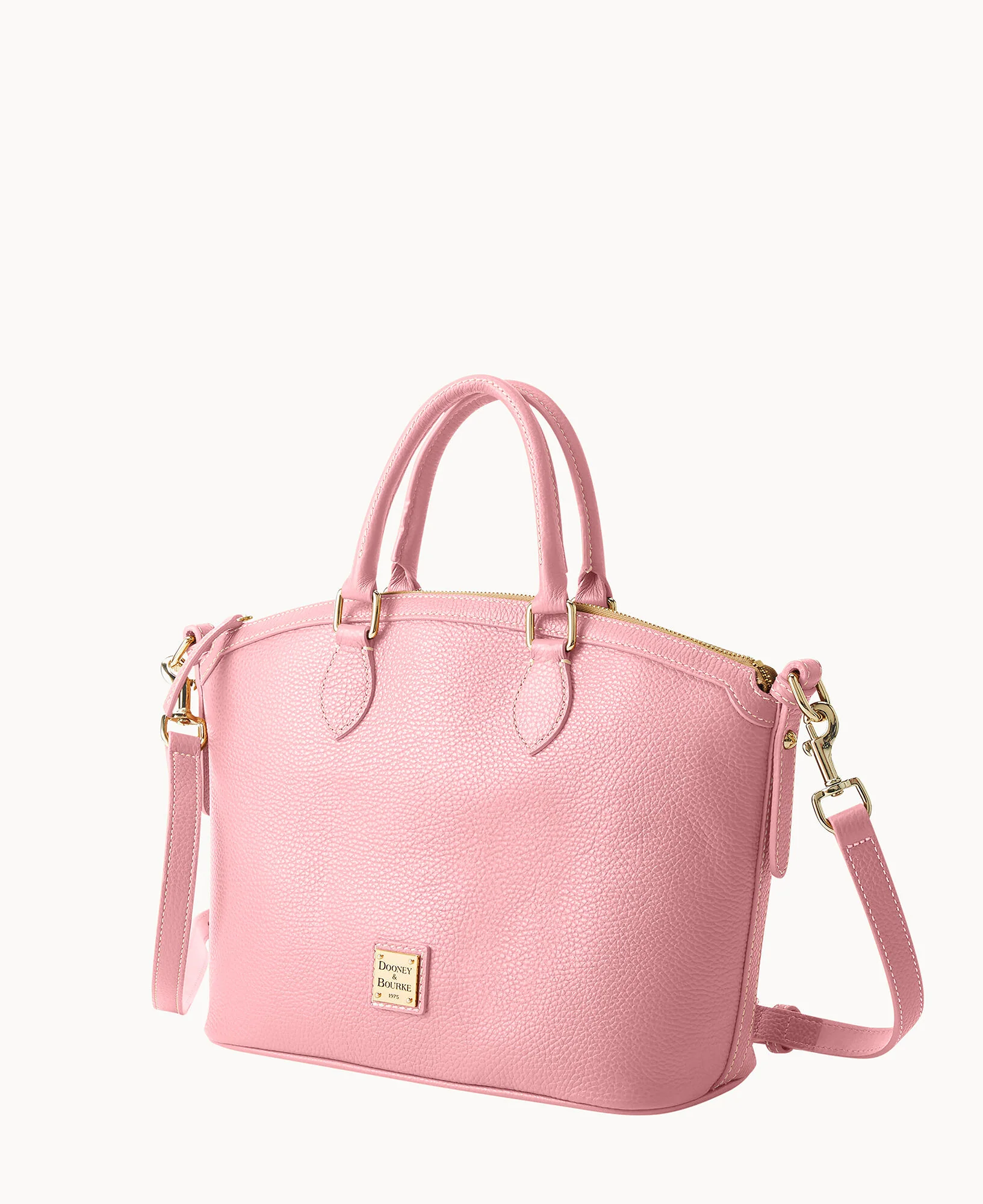 Lucca Leather Domed Satchel - Image 42