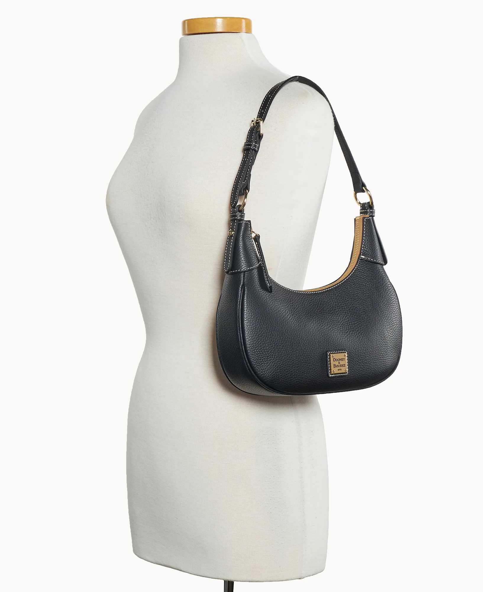 Lucca Leather Large Hobo - Image 12