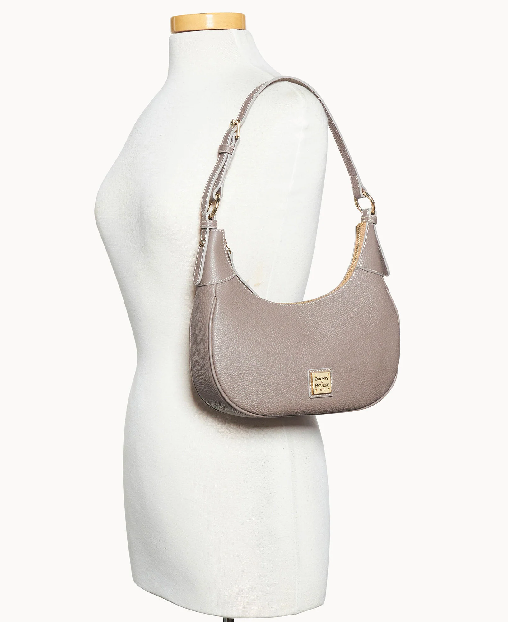 Lucca Leather Large Hobo - Image 4