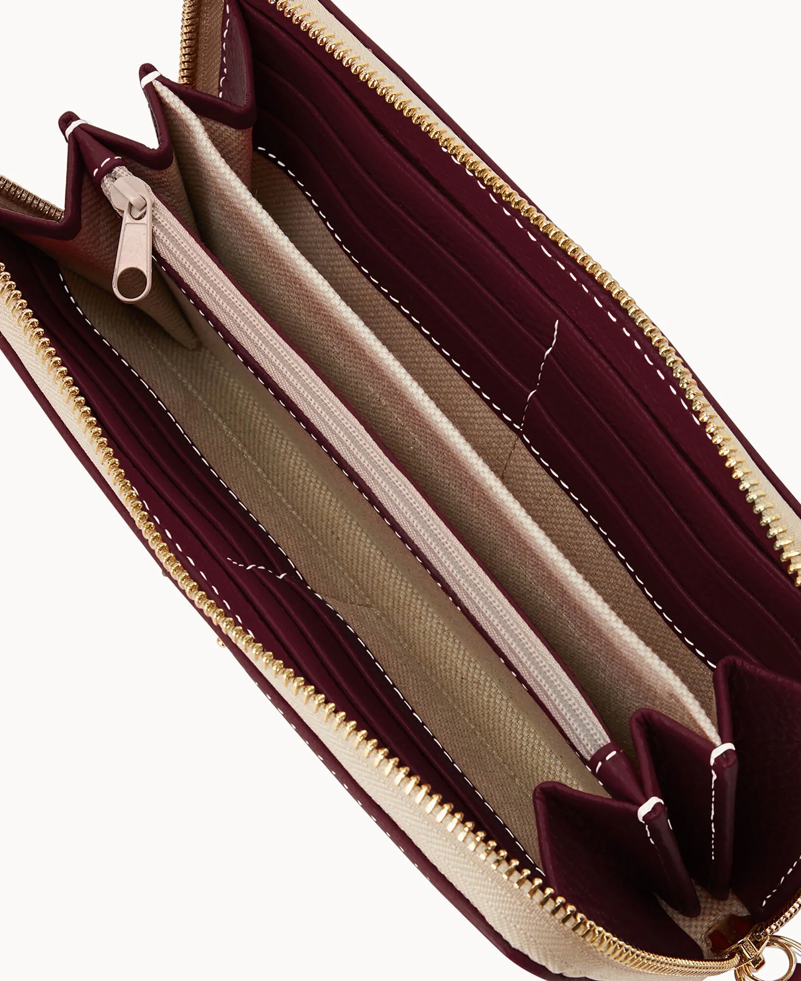 Lucca Leather Large Zip Around Wristlet - Image 18