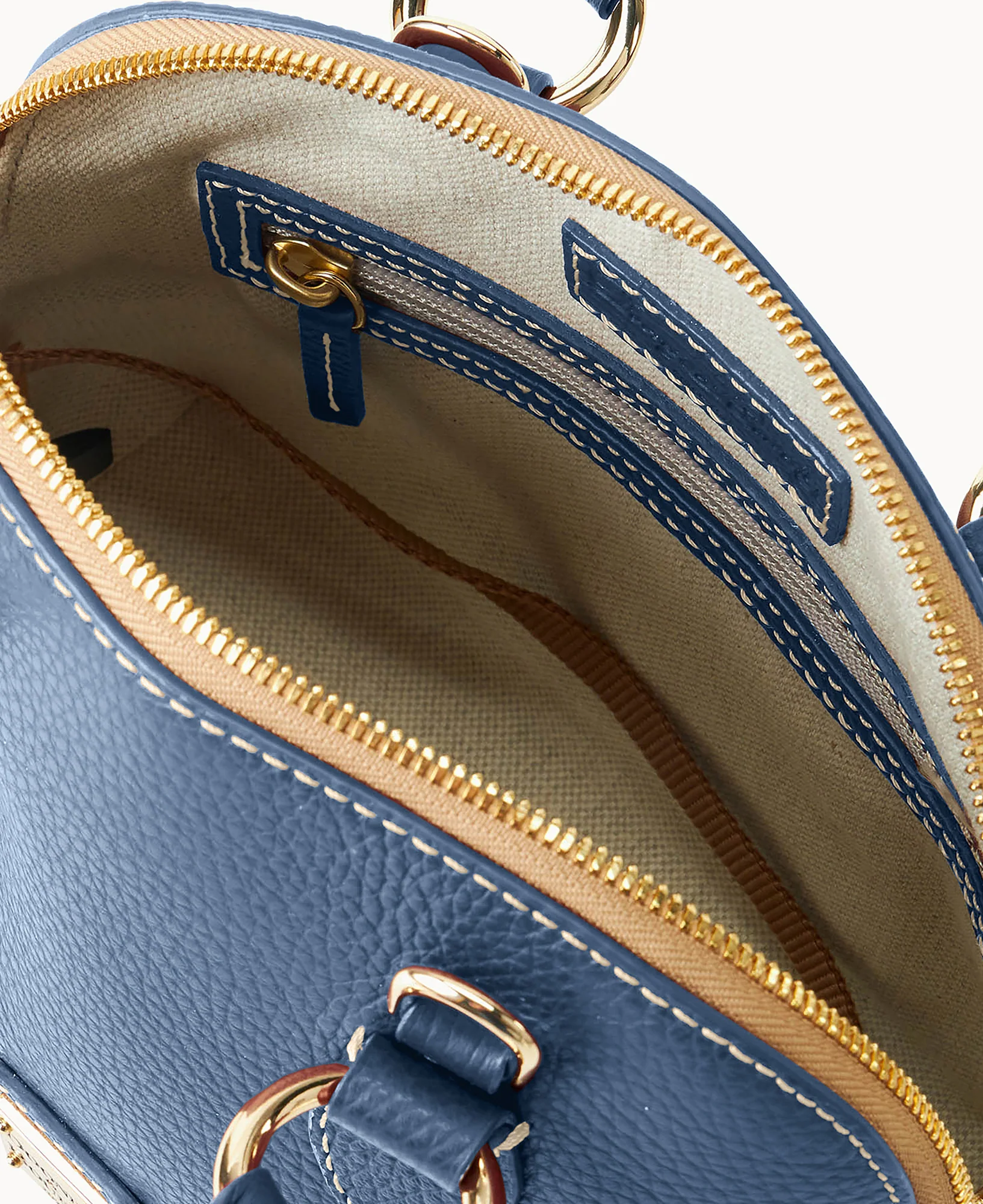 Lucca Leather Small Satchel - Image 63