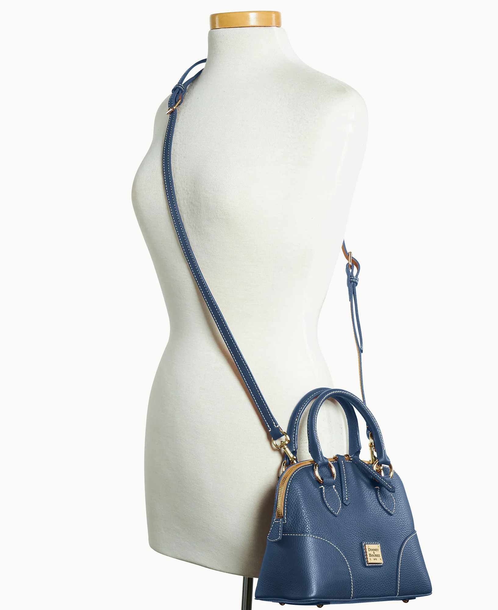 Lucca Leather Small Satchel - Image 64
