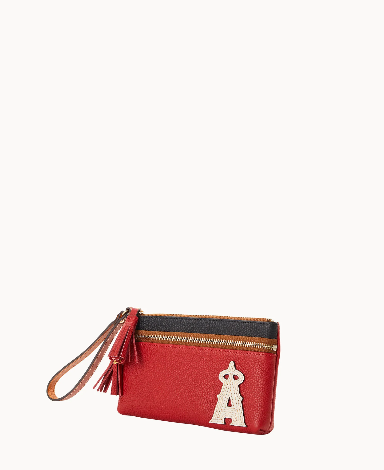 MLB Angels Double Zip Wristlet - Image 2
