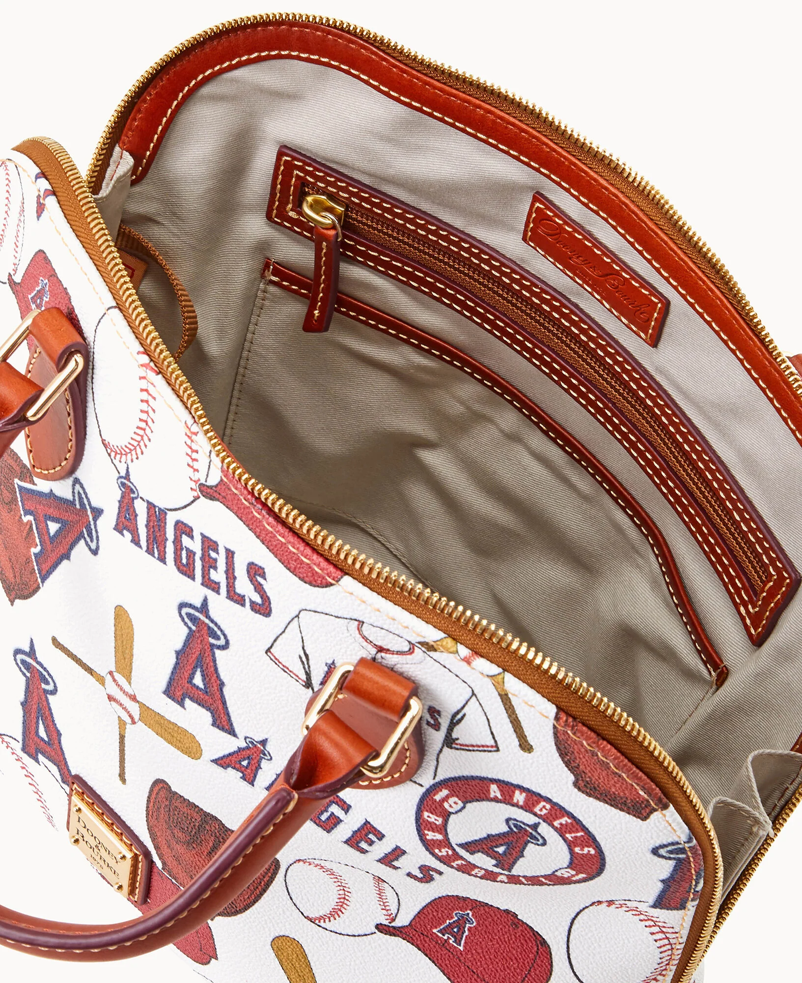 MLB Angels Zip Zip Satchel - Image 3