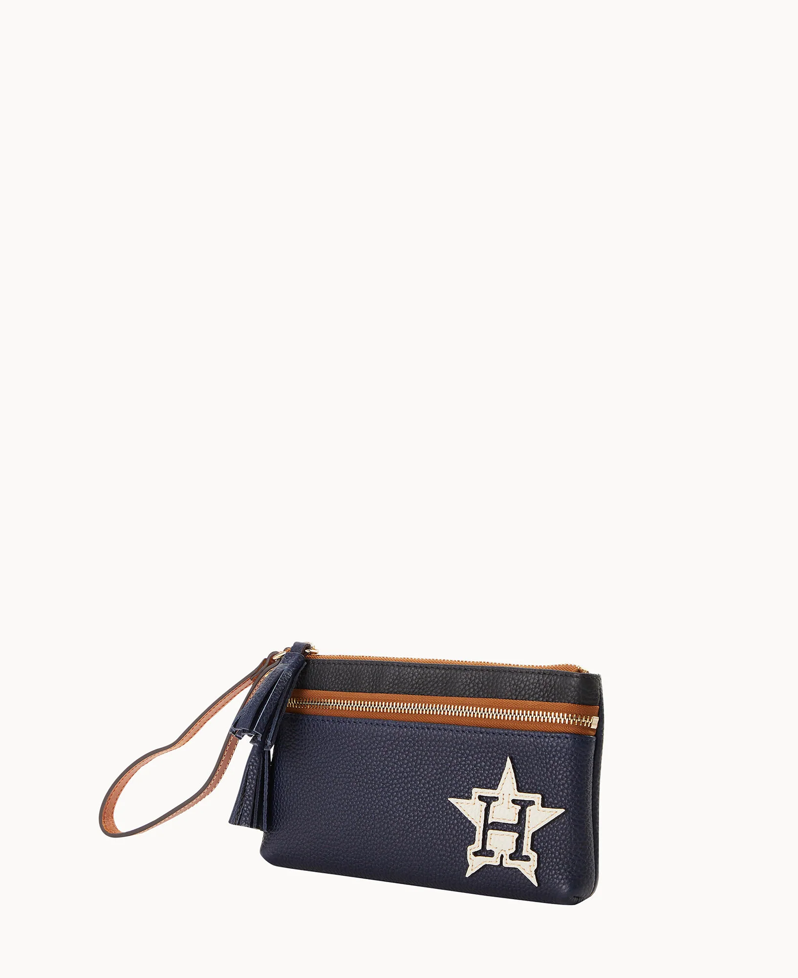 MLB Astros Double Zip Wristlet - Image 2