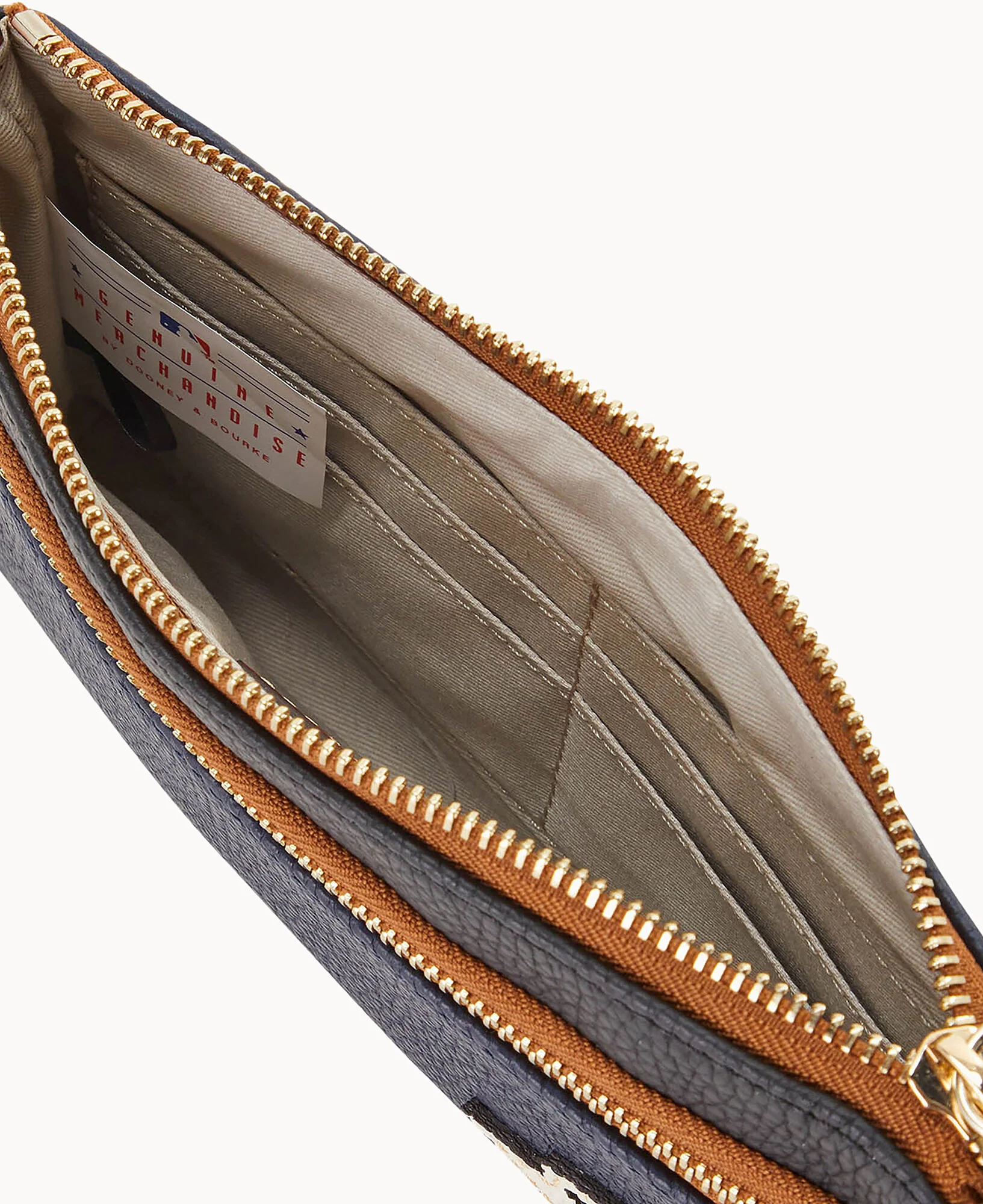 MLB Astros Double Zip Wristlet - Image 3