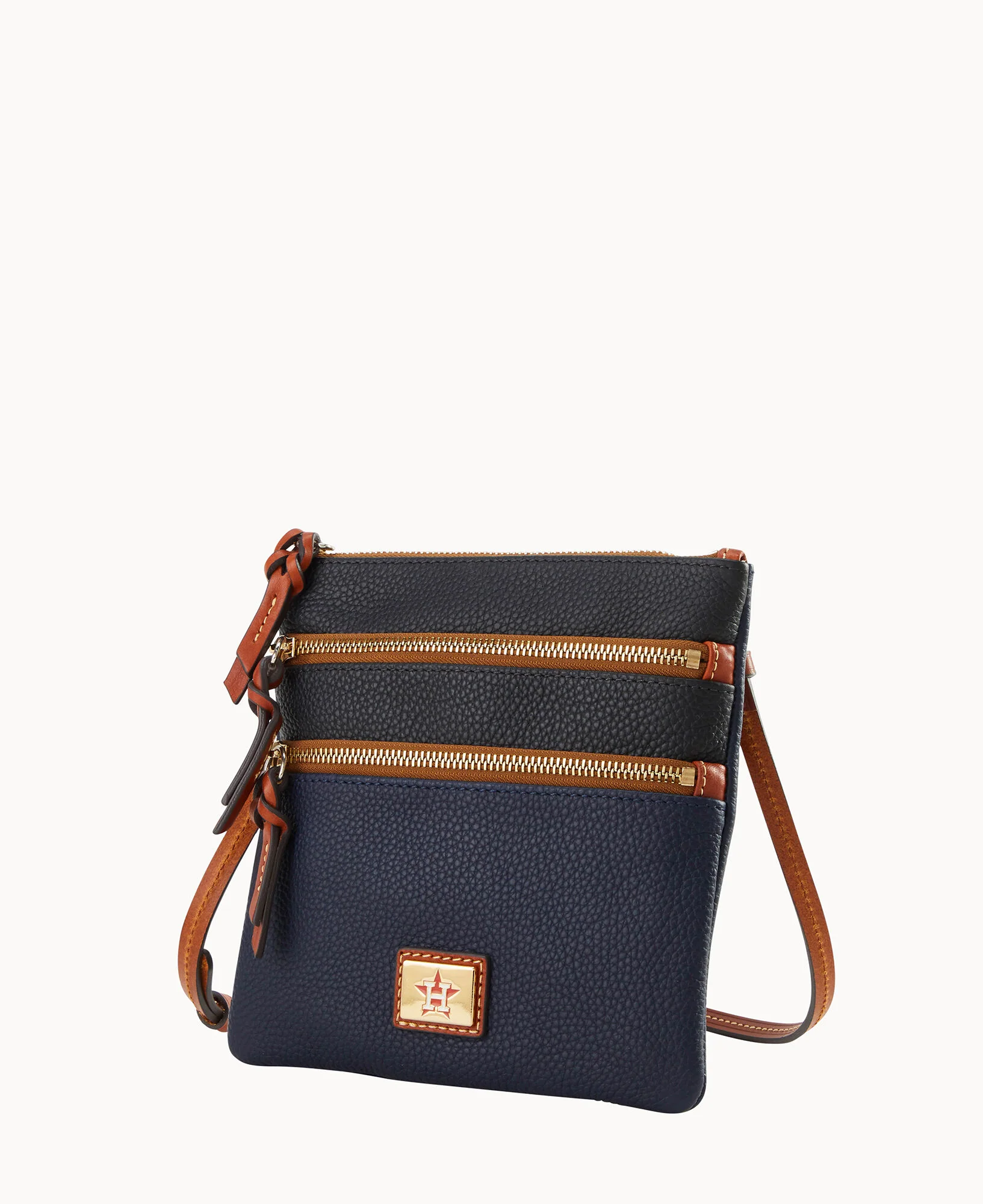 MLB Astros Triple Zip Crossbody - Image 2